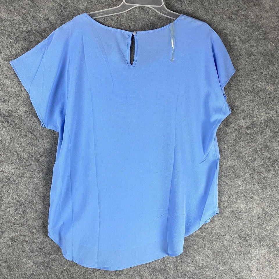 Other Zenobia Blouse 3XL Women's Half Sleeve Blue NWT Size 3XL / US 20-22 - 7 Thumbnail