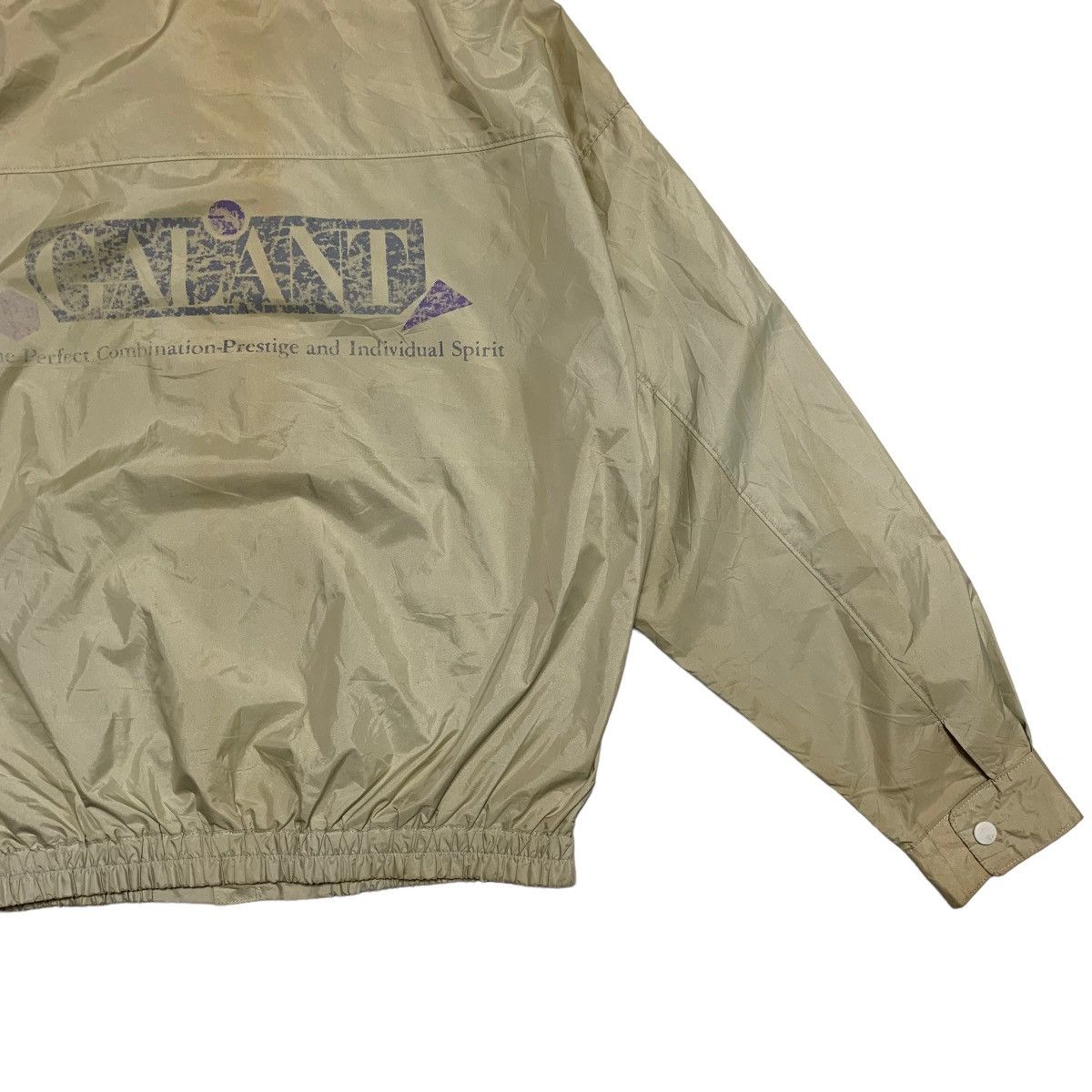 Vintage Mitsubishi Motors Galant Gold Jacket
