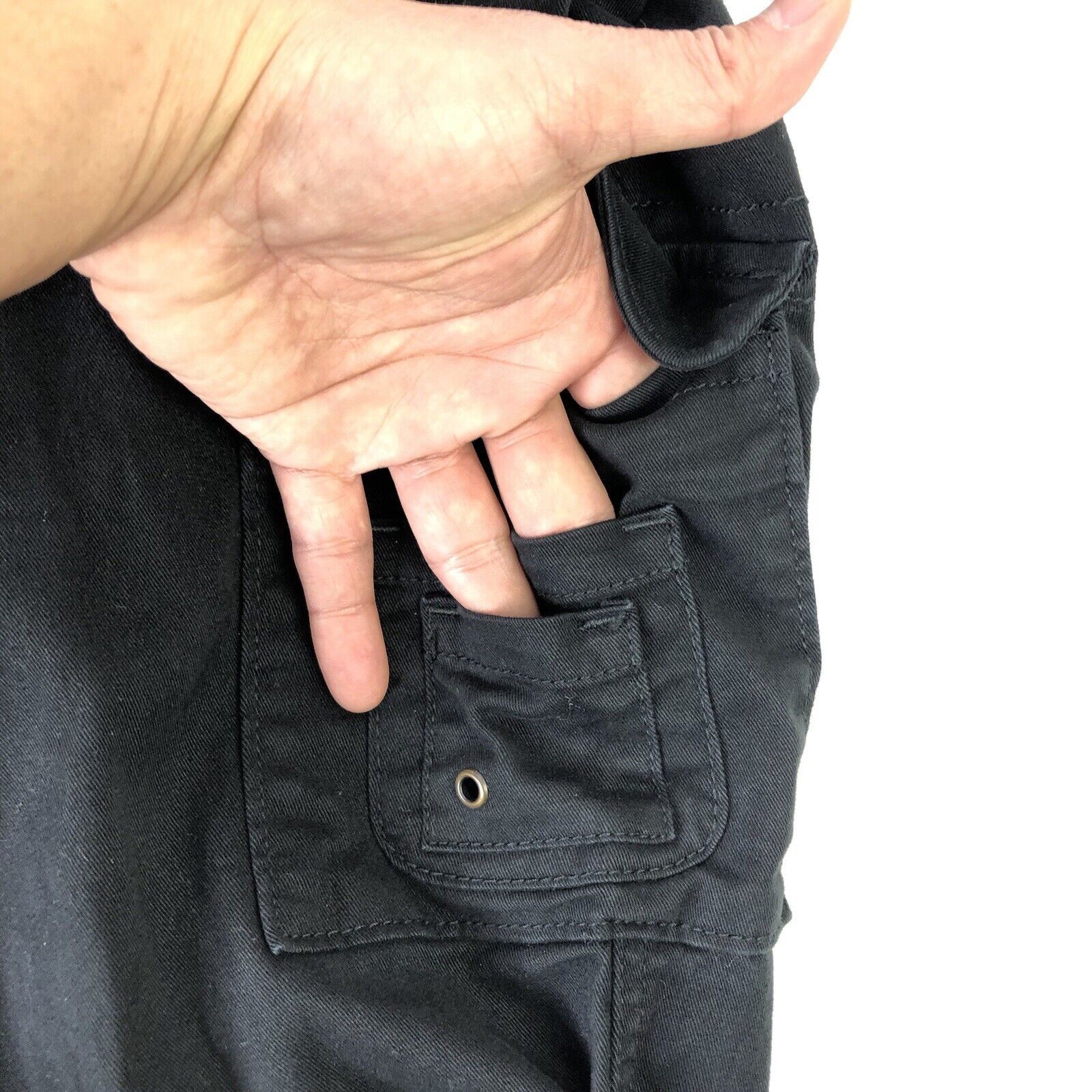 Lee Lee COMFORT WAISTBAND Women Cropped Pants Cargo Sz 16 M Size 38" / US 16 / IT 52 - 7 Thumbnail