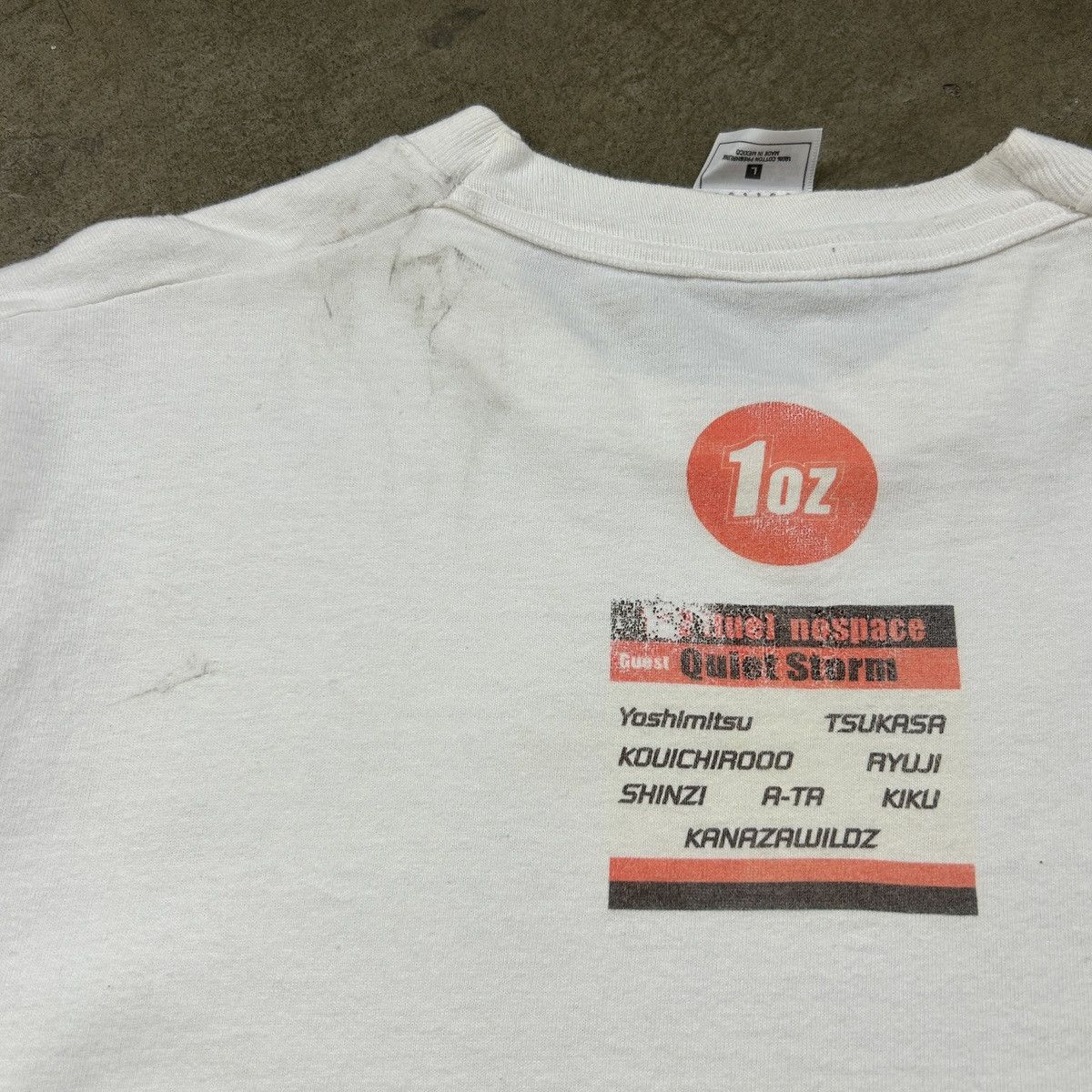 Vintage 1990s Quiet Storm DJ Show T-Shirt Size US M / EU 48-50 / 2 - 18 Thumbnail