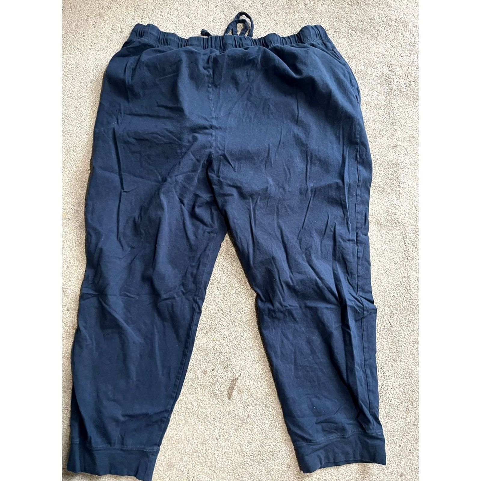 Vintage Sonoma Navy Blue Sleepwear Tapered Pants Men’s Size XL Size US 36 / EU 52 - 3 Thumbnail