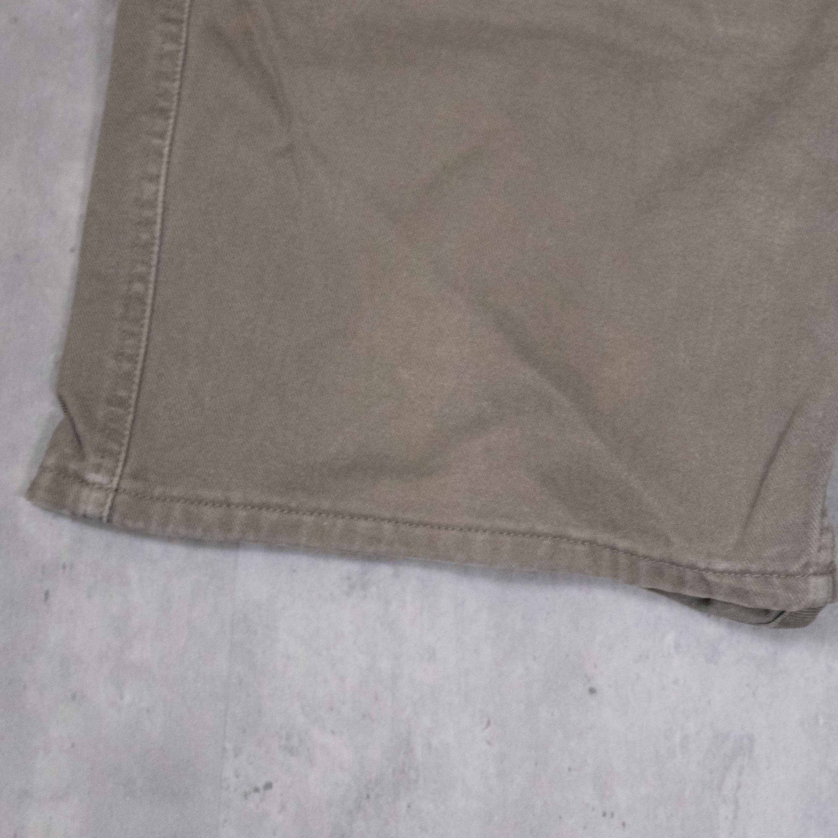 Denver Hayes × Vintage Vintage 1990’s Denver Haynes Baggy Denim Olive Green Shorts Size US 36 / EU 52 - 6 Thumbnail