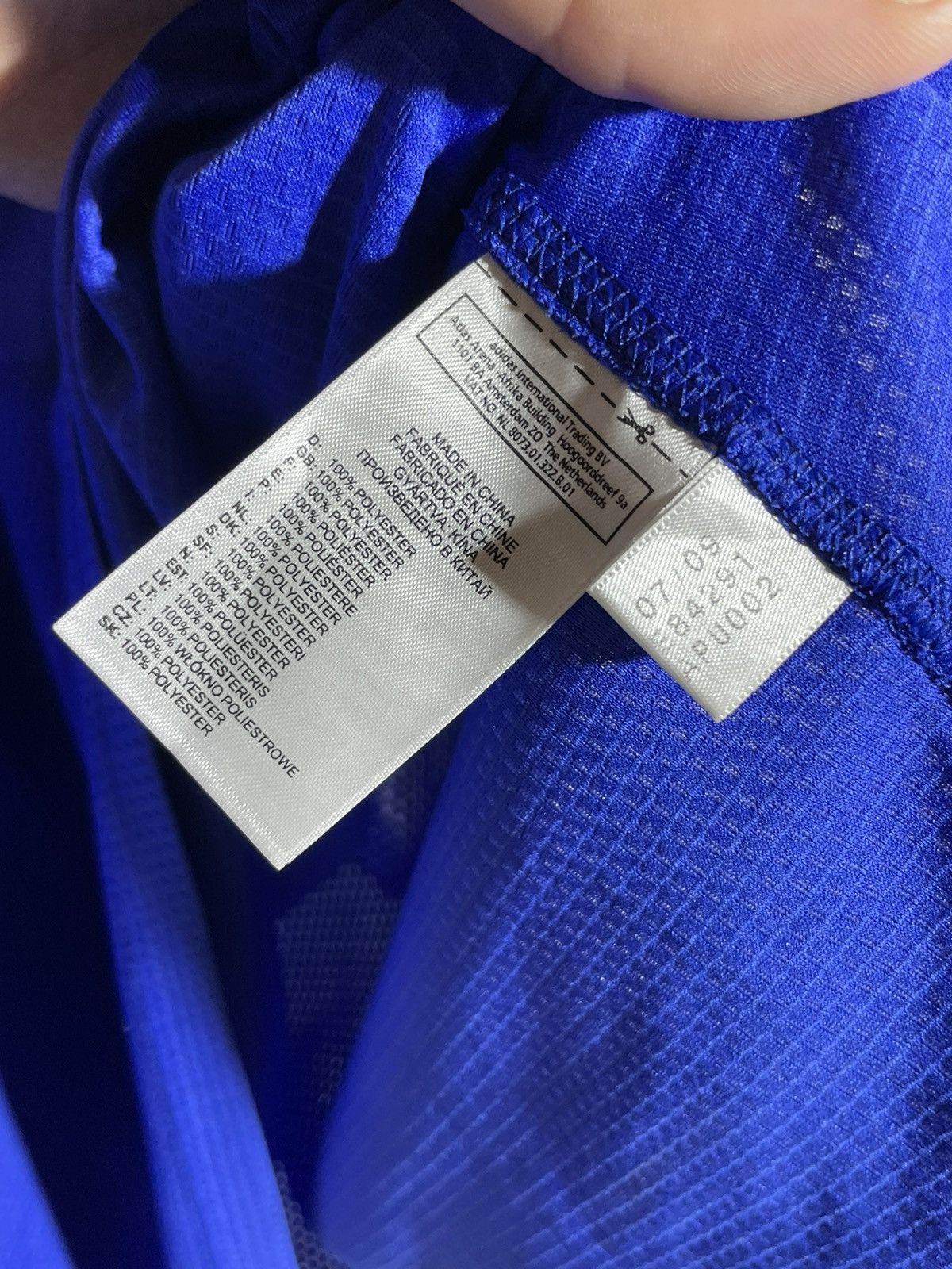 Adidas × Chelsea Soccer Chelsea FC Adidas 2009/10 Home Y2k Football Shirt Size US XL / EU 56 / 4 - 11 Thumbnail