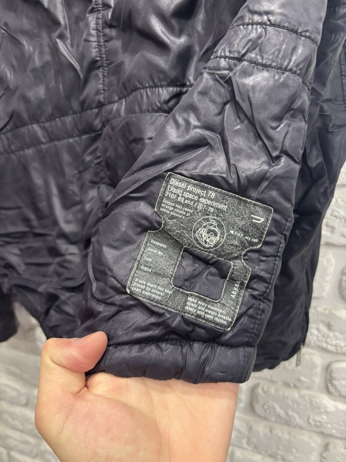 Diesel × Japanese Brand Diesel nylon jacket with hood, size S Size US S / EU 44-46 / 1 - 3 Thumbnail