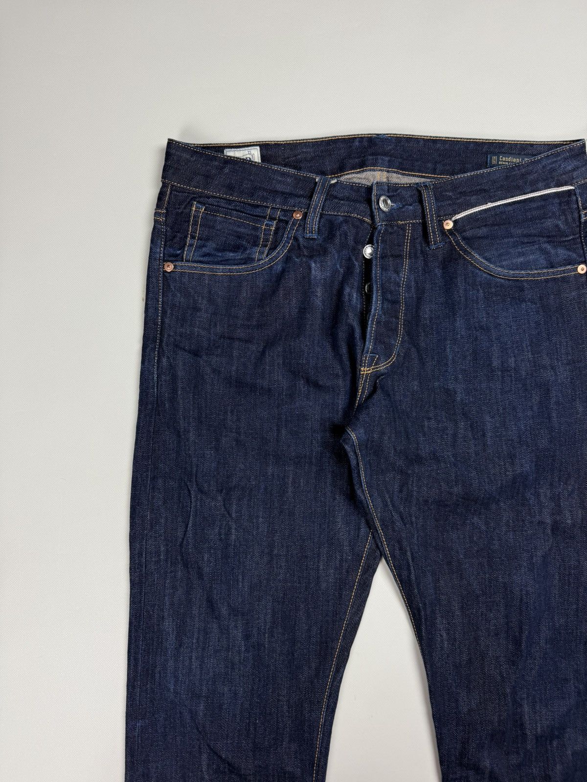 Benzak Denim Developers BDD Benzak B-01 Slim 13 Oz Selvedge Denim Men’s Jeans Size US 32 / EU 48 - 6 Thumbnail