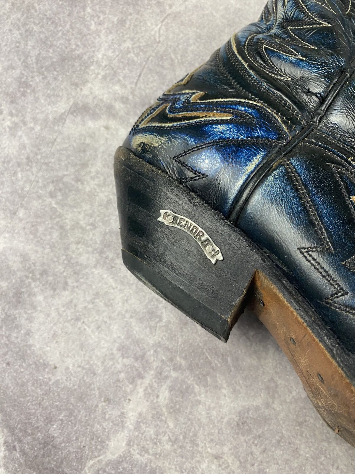 Sendra Sendra Vintage Western Boots Rare Blue Colour Size: 42 Size US 8.5 / EU 41-42 - 2 Thumbnail