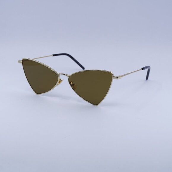 Saint Laurent Paris 🕶️ New Saint Laurent SL303 JERRY 011 Sunglasses - Gold Size ONE SIZE - 2 Thumbnail