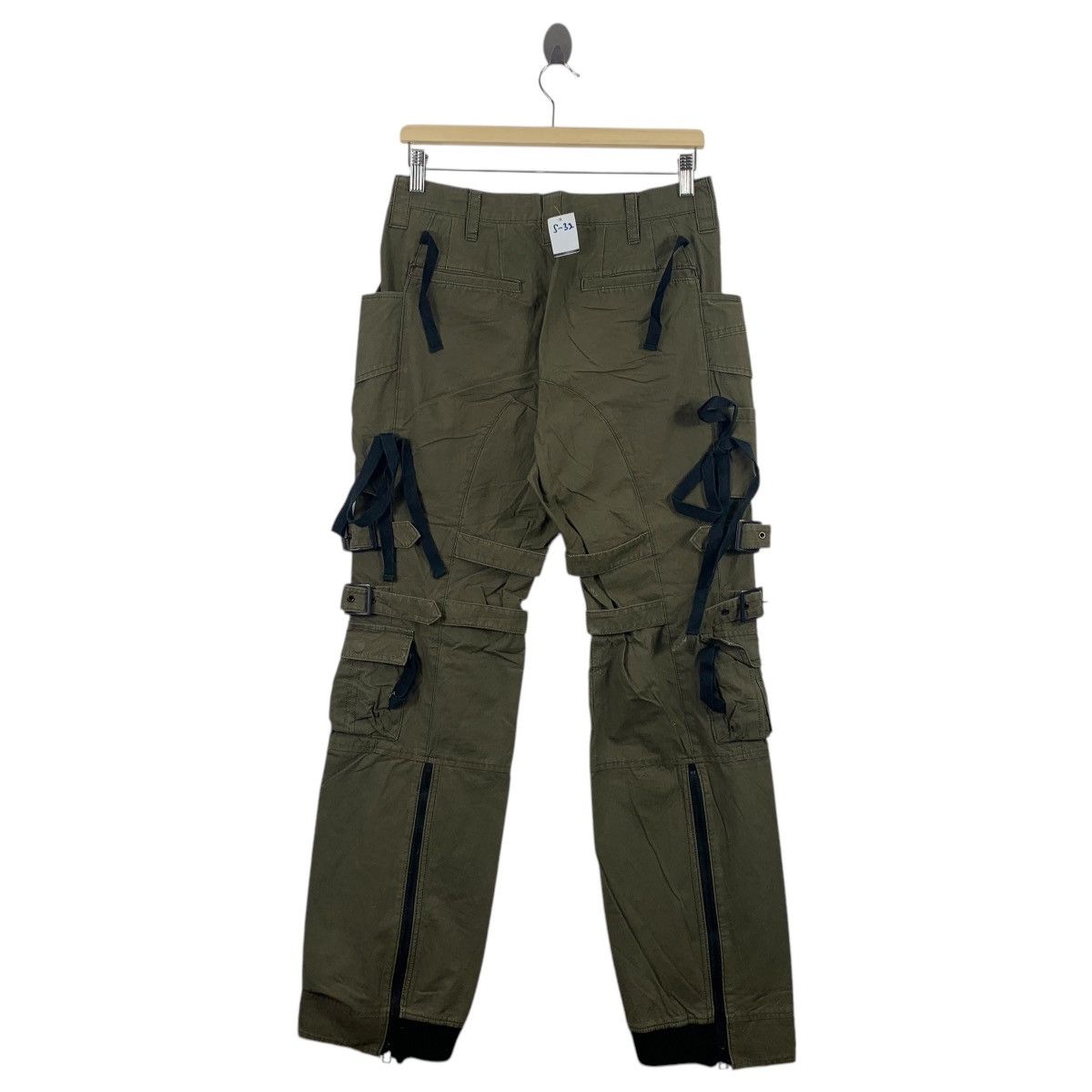 If Six Was Nine × Roen ROEN punk bondage pants Size US 32 / EU 48 - 4 Thumbnail