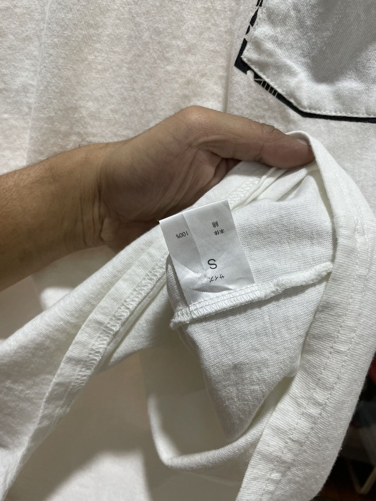 Number (N)ine Number (N)ine Denim Music Pocket Tee Size US S / EU 44-46 / 1 - 11 Thumbnail