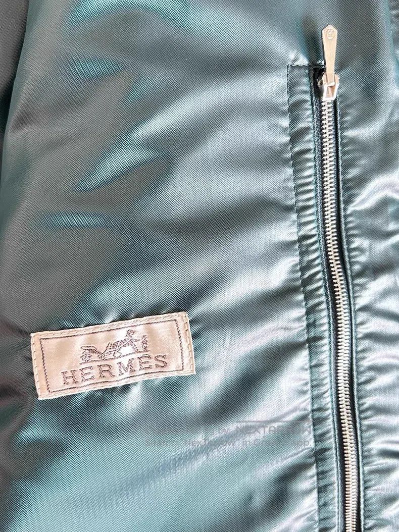 Hermes Hermes Navy Blue 100% Cashmere Puffer Vest Size US M / EU 48-50 / 2 - 3 Thumbnail