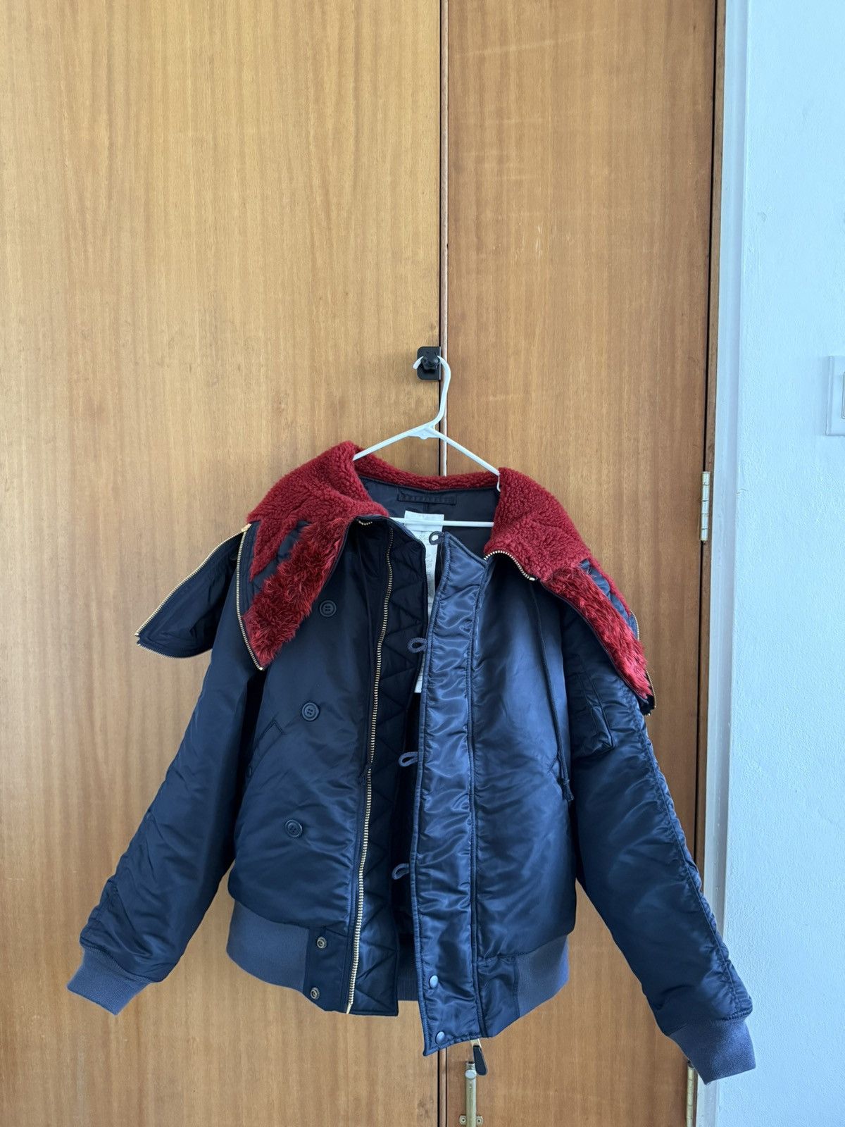 Doublet Doublet Petal Mouth Hood Bomber Jacket (161/245) | Grailed