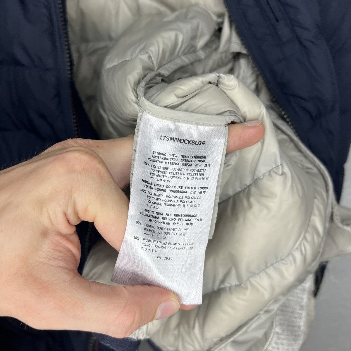 Parajumpers × Vintage Parajumpers Super Light Weight Puffer Jacket Navy Nylon Size US XL / EU 56 / 4 - 10 Thumbnail