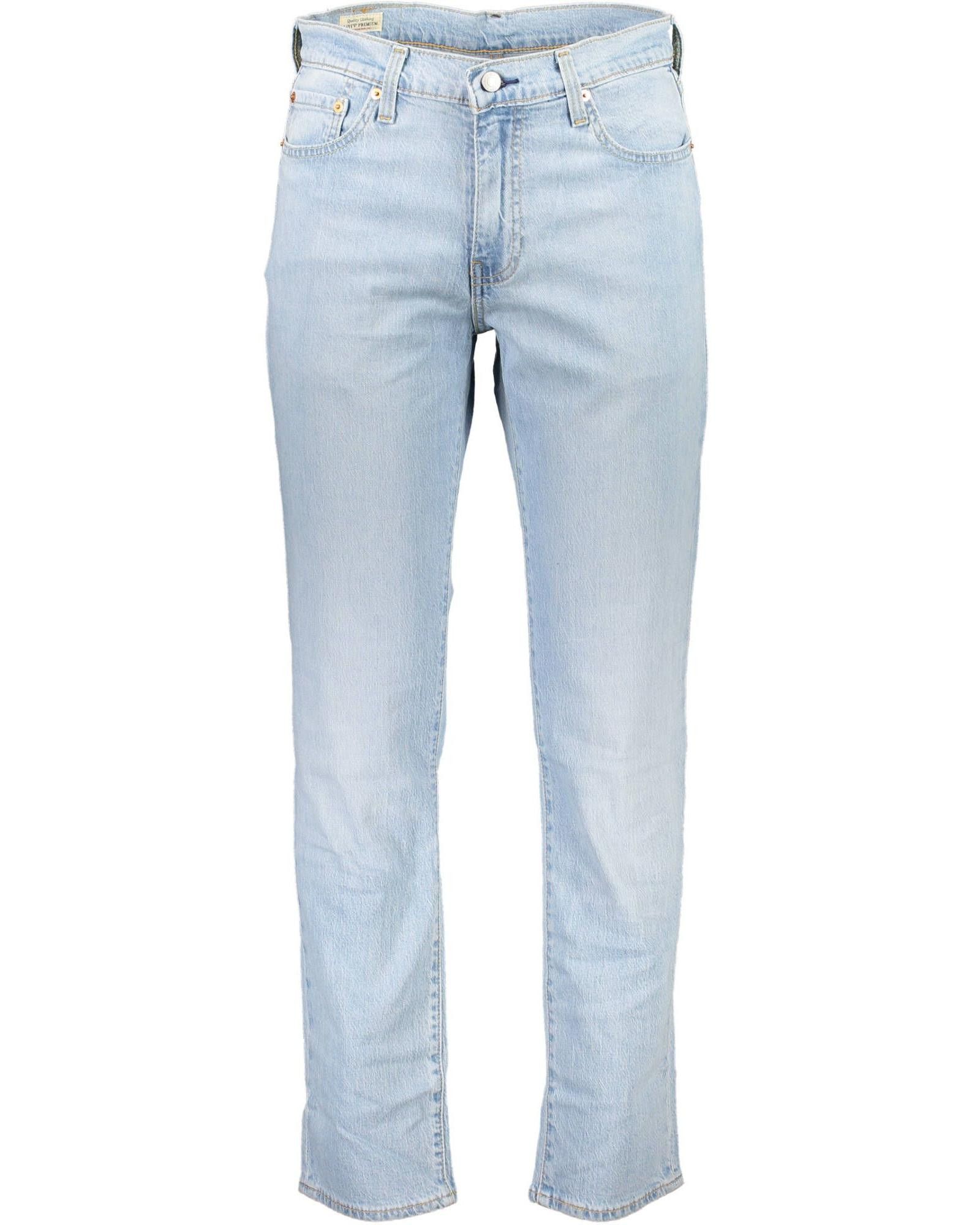 image of Levis Cotton Slim Jeans With 5 Pockets in Light Blue, Men's (Size 30)