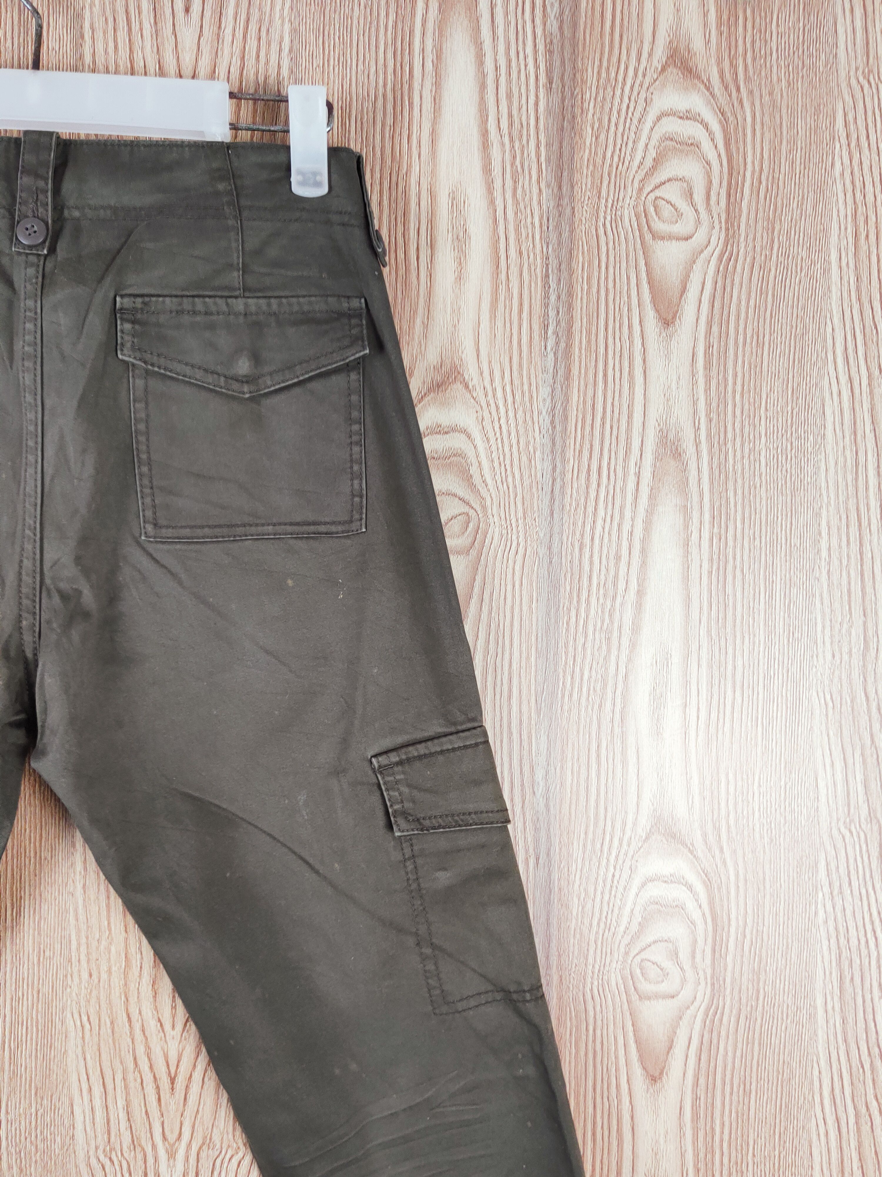 Japanese Brand Natural Beauty Dark Brown Multipocket Casual Pants #W320 Size 30" / US 8 / IT 44 - 10 Thumbnail