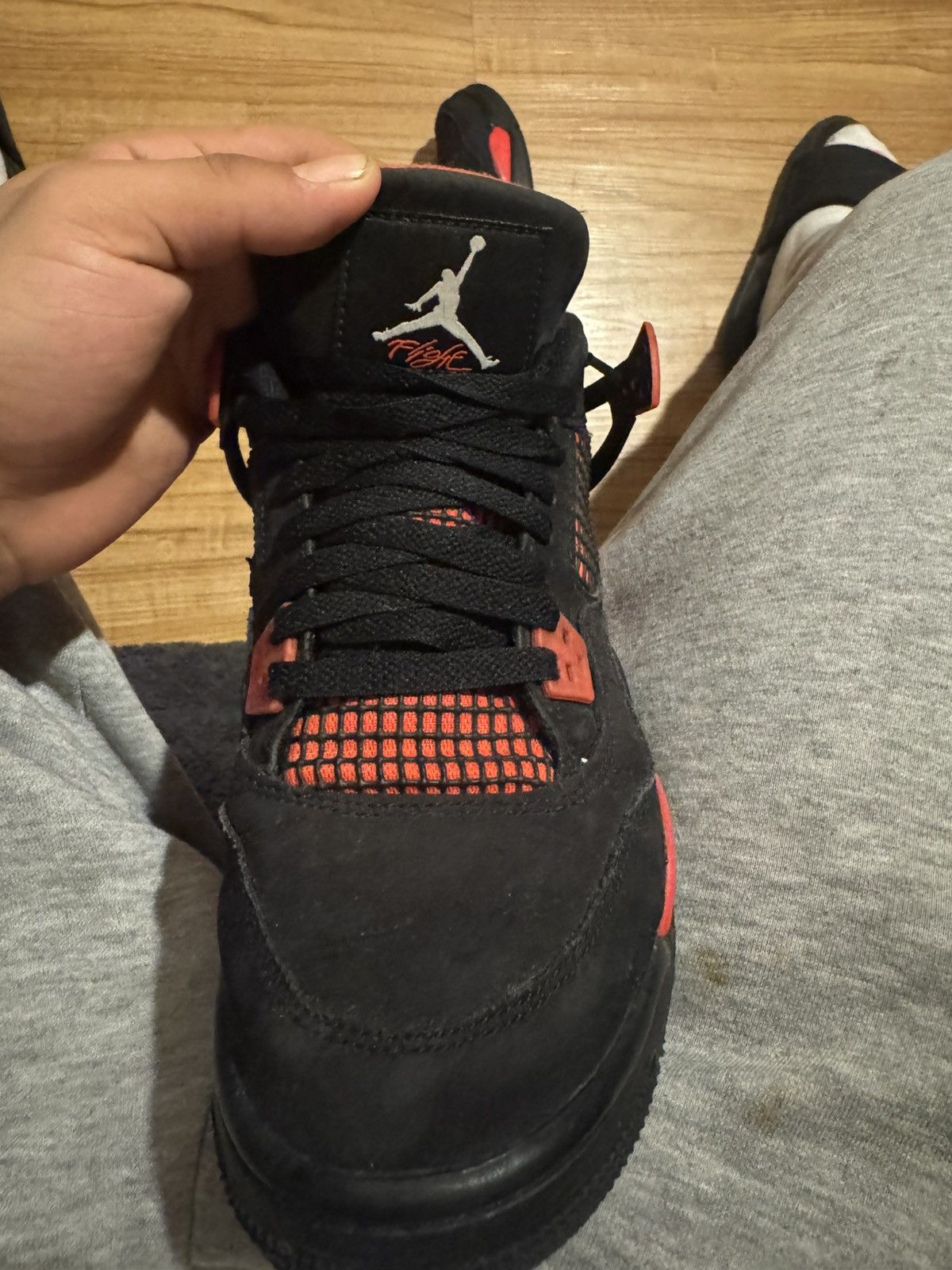 Jordan Brand Jodran 4 red thunders Size US 7 / EU 40 - 4 Thumbnail