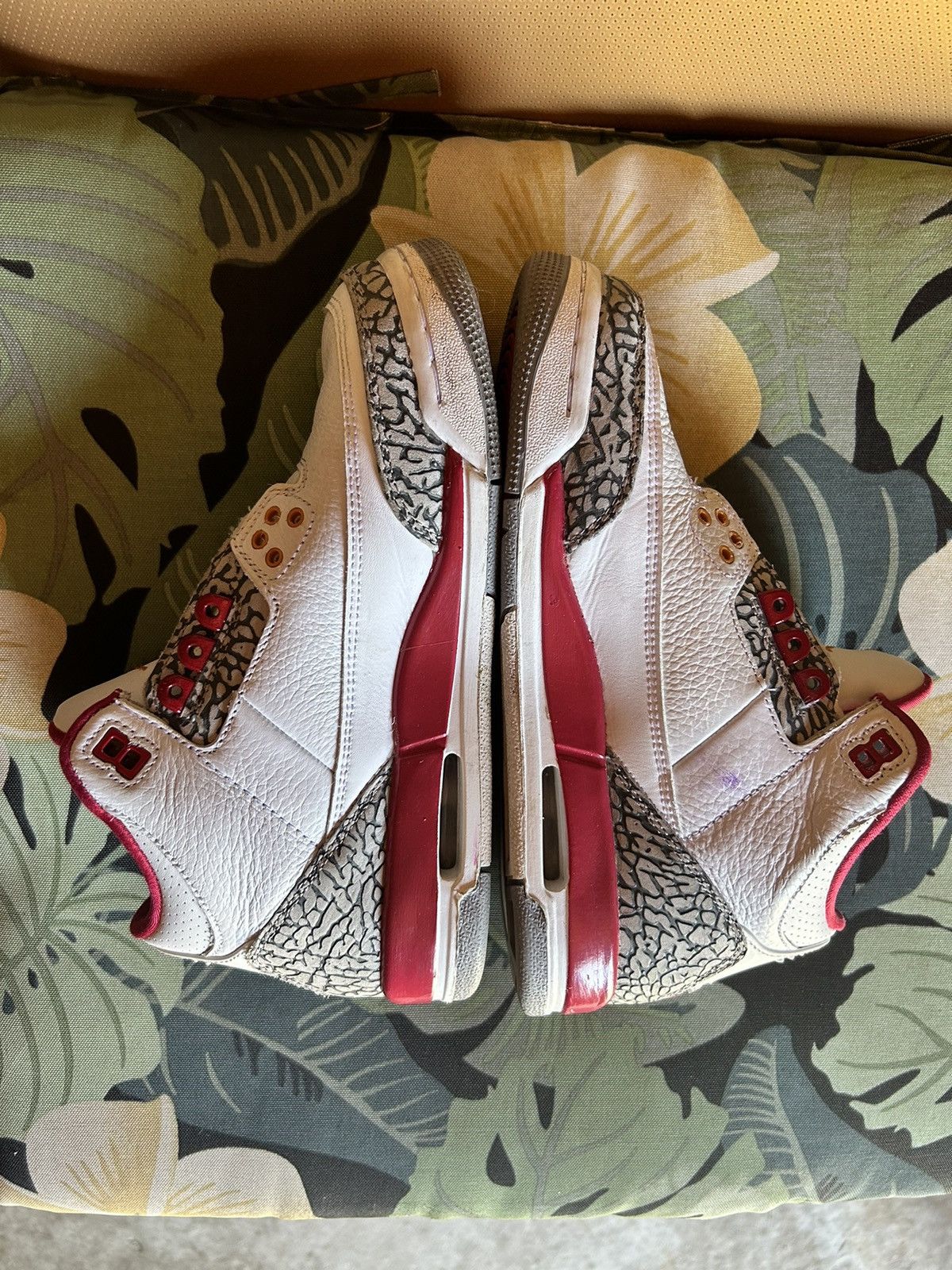 Jordan Brand Air Jordan 3 retro Cardinal Red Size US 6.5 / EU 39-40 - 6 Thumbnail