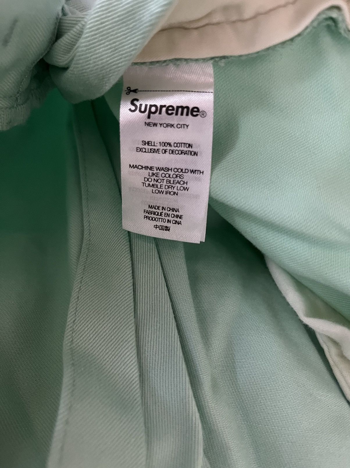 Supreme Supreme Men’s Trousers Size 35 Size US 34 / EU 50 - 6 Thumbnail