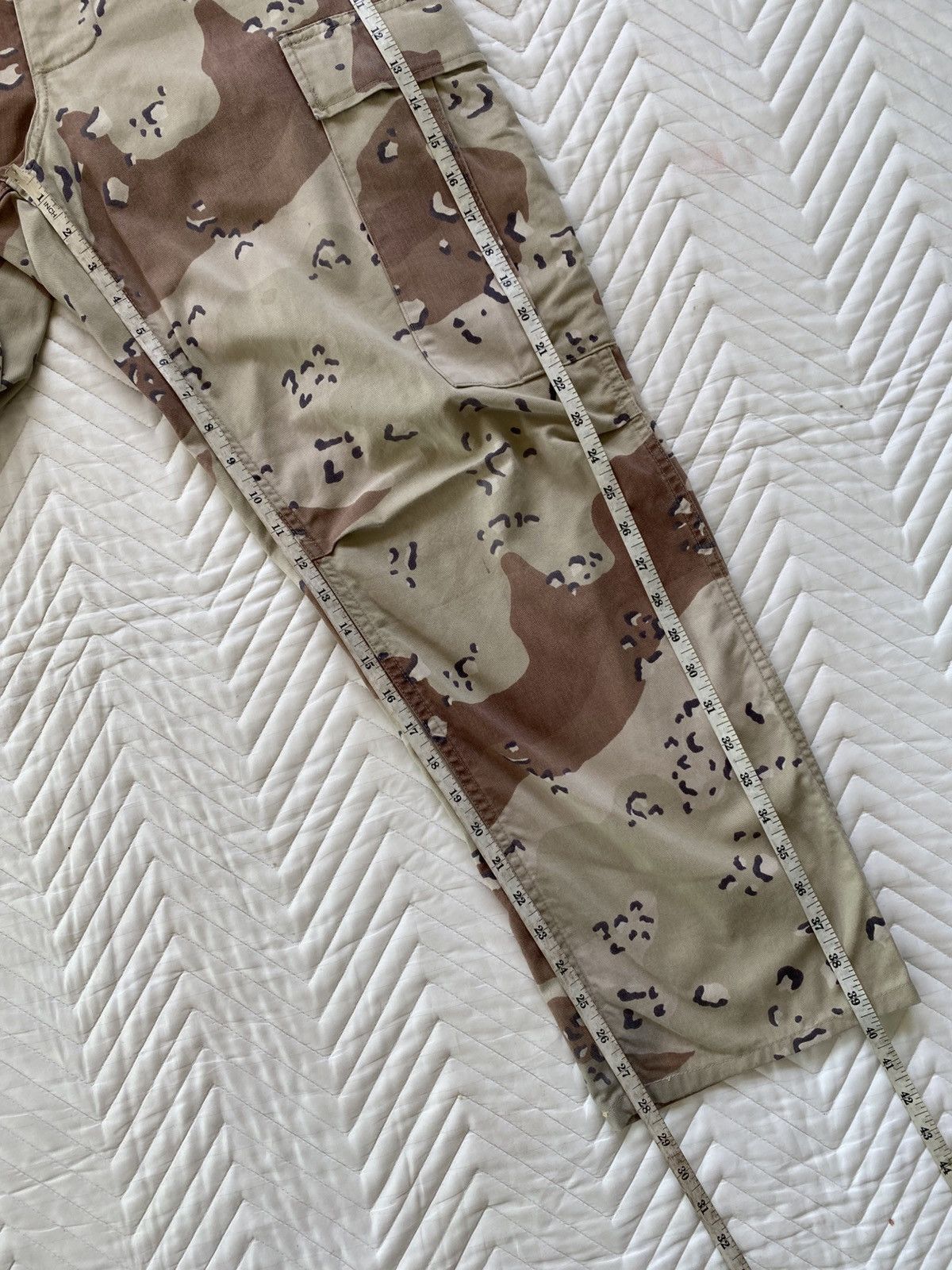 Vintage True Vintage 90s US Army Desert Storm Camouflage Cargo Pants Size US 32 / EU 48 - 4 Thumbnail