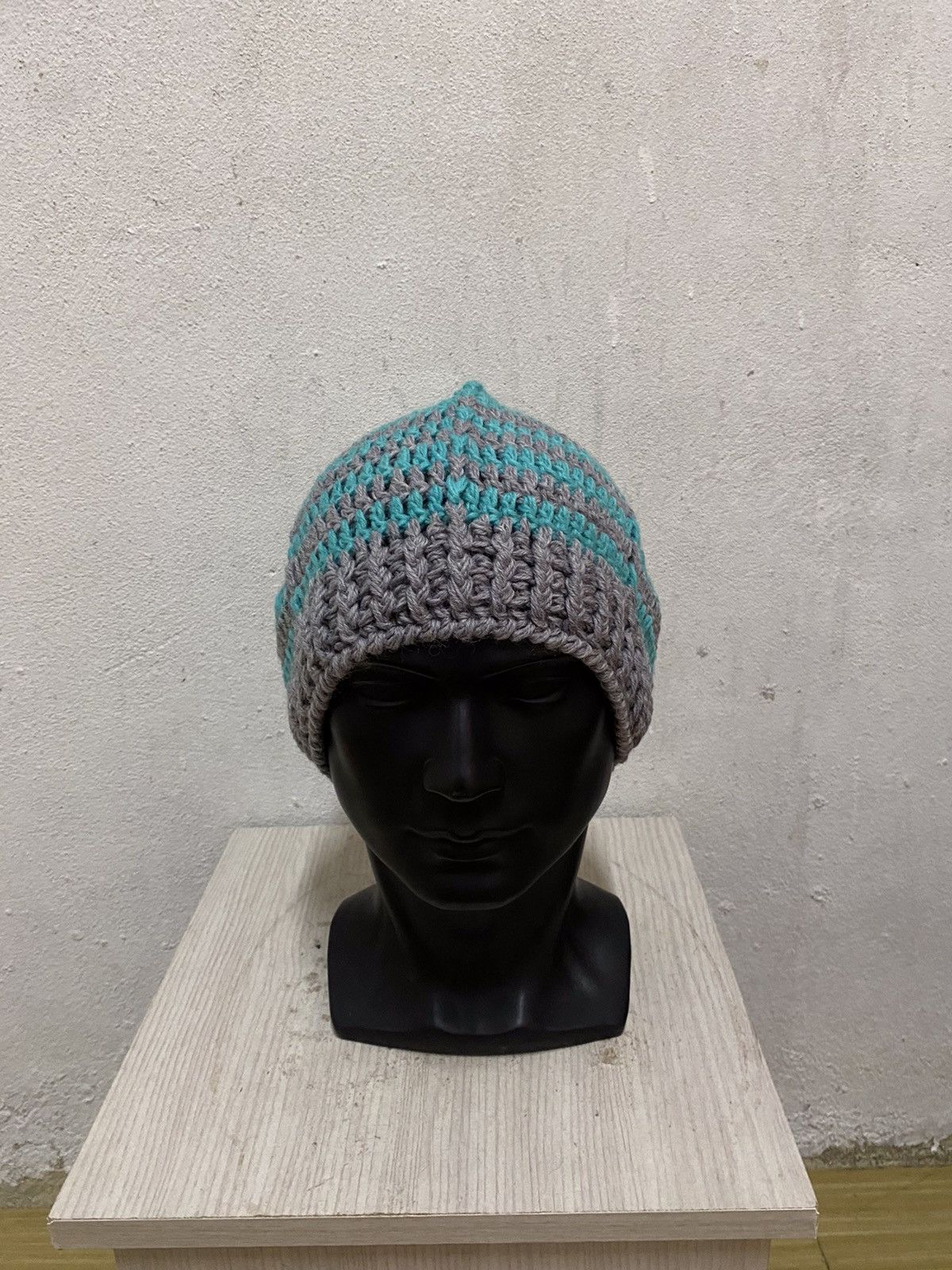 Japanese Brand × Kapital × Vintage Japanese Brand Rare Design Knit Beanie Hat Size ONE SIZE - 3 Thumbnail
