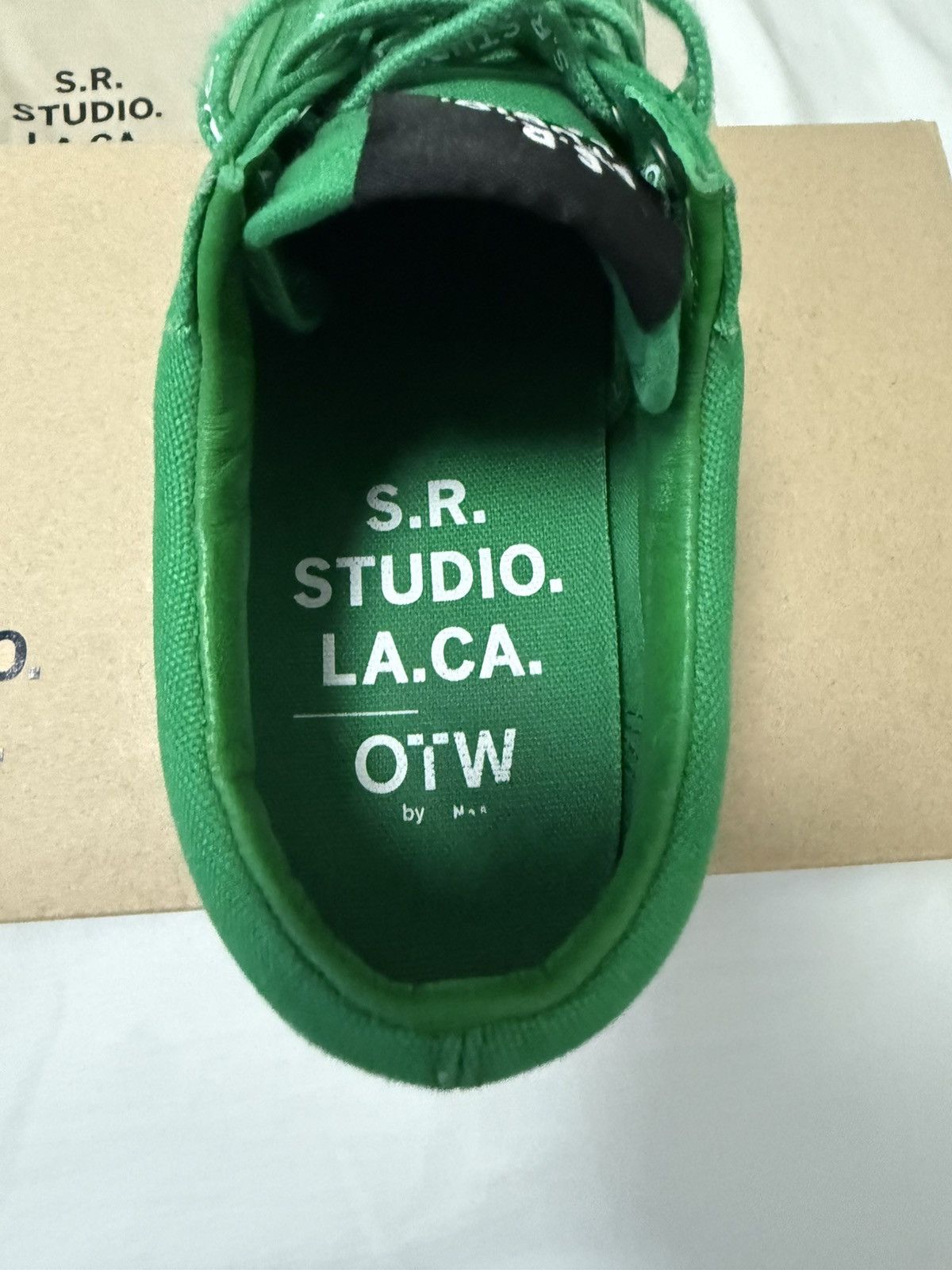 Sterling Ruby × Vans Sterling Ruby x Vans Old Skool Green Rare Limited Size US 7.5 / EU 40-41 - 5 Thumbnail