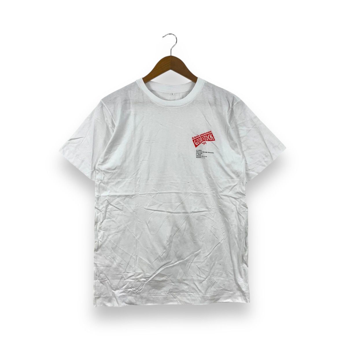 Vintage Vintage 1991 ARBEIT HOKKAIDO GOODSTOCK Music Festival Tee Size US M / EU 48-50 / 2 - 1 Thumbnail
