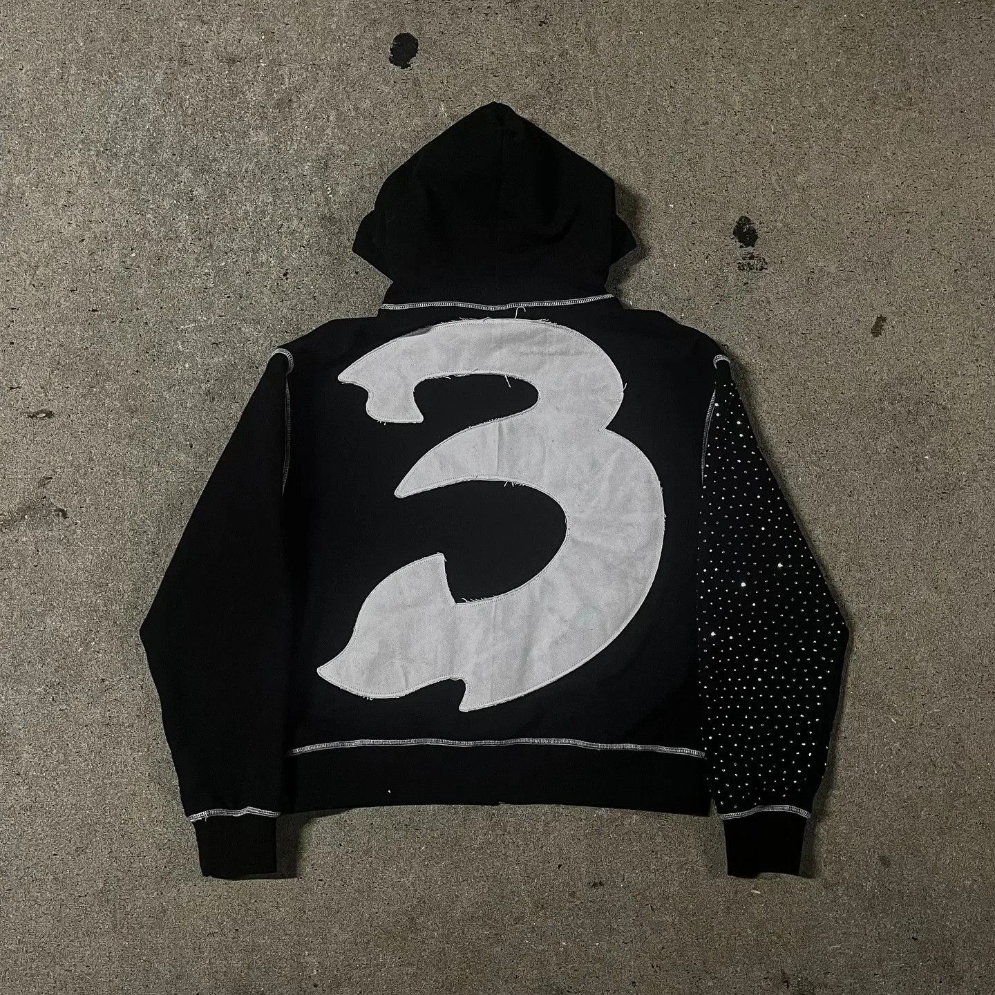 Vintage Y2k Streetwear Retro Men Embroidery Diamond Size US L / EU 52-54 / 3 - 2 Thumbnail