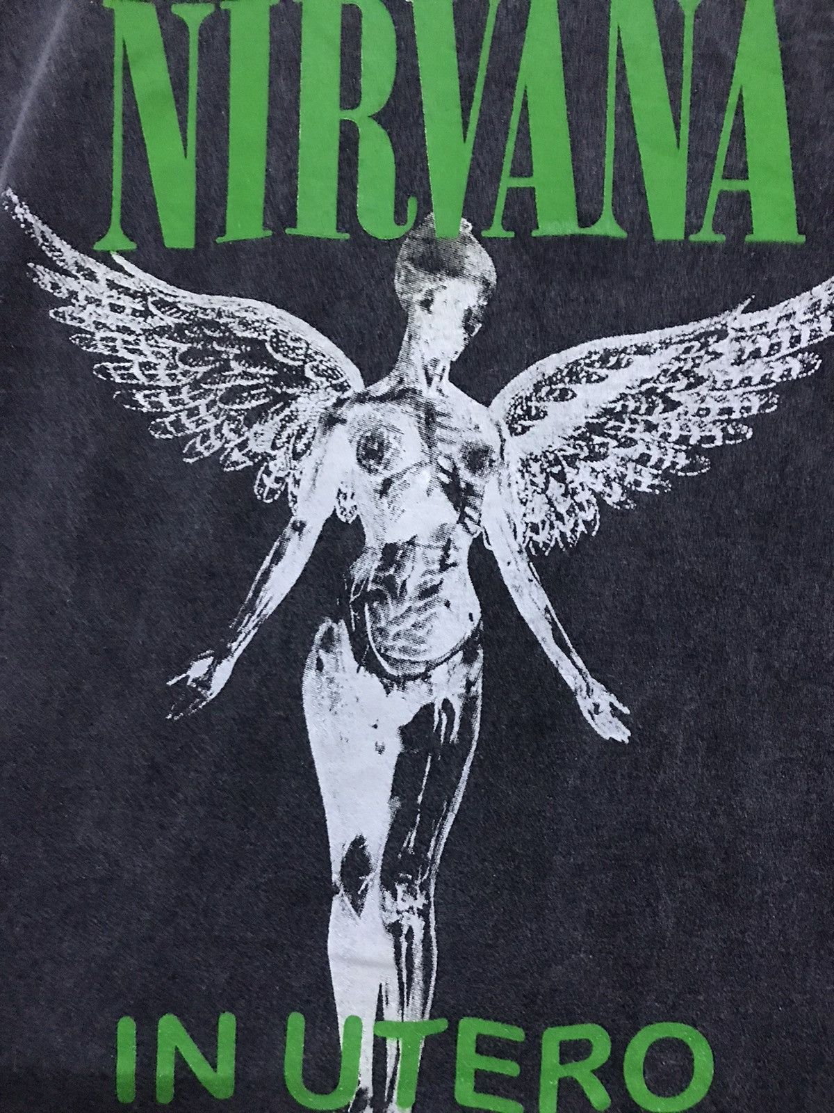 Band Tees × Nirvana Bootleg Nirvana In Utero band Tees Size US L / EU 52-54 / 3 - 4 Thumbnail