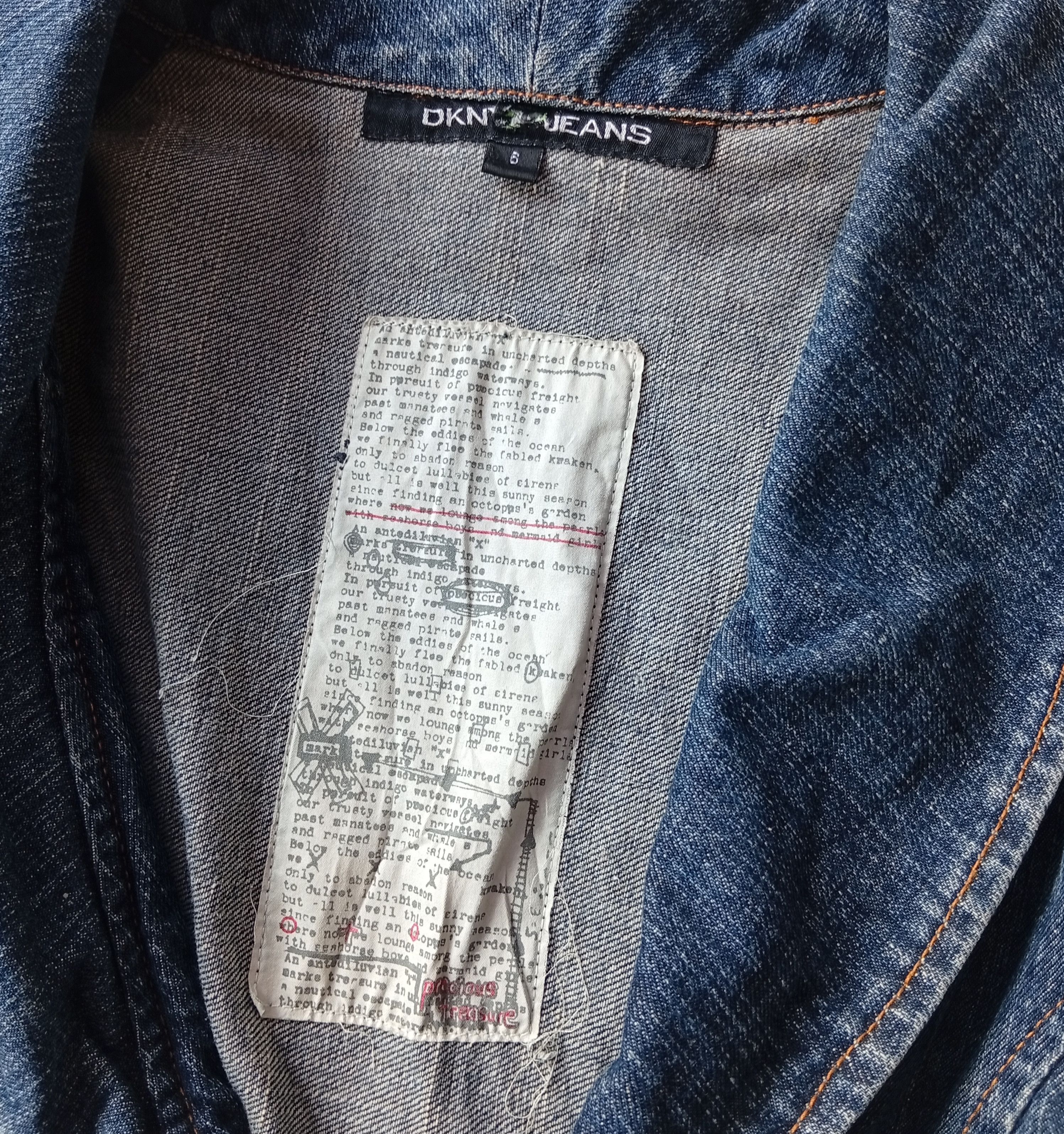 DKNY DKNY jeans denim crop jacket Size S / US 4 / IT 40 - 3 Thumbnail