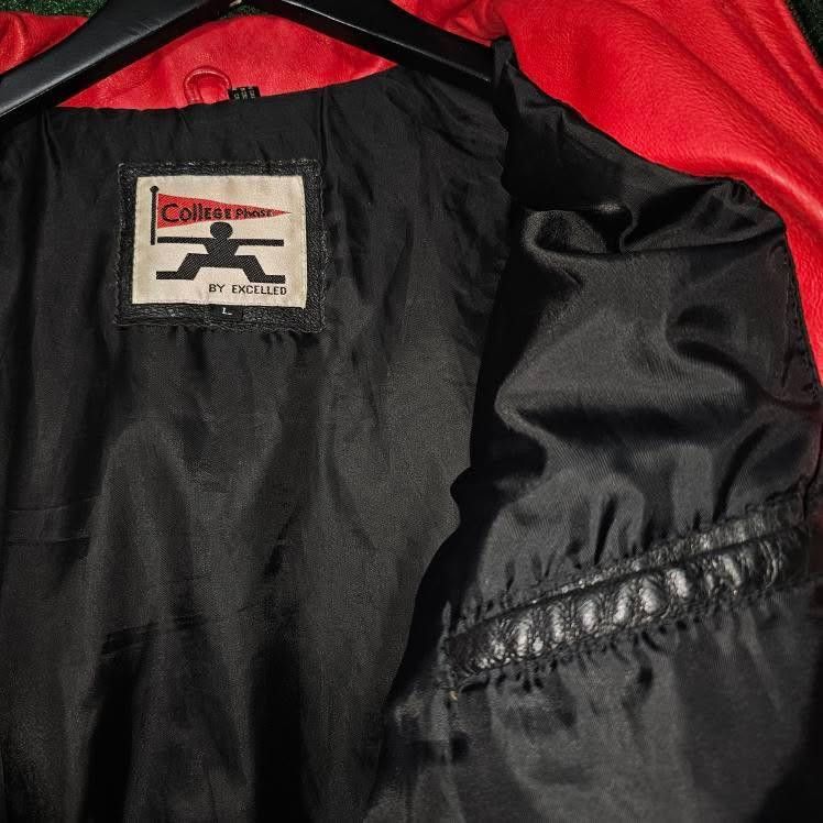 Vintage Vintage Ohio State leather jacket Size US L / EU 52-54 / 3 - 8 Thumbnail