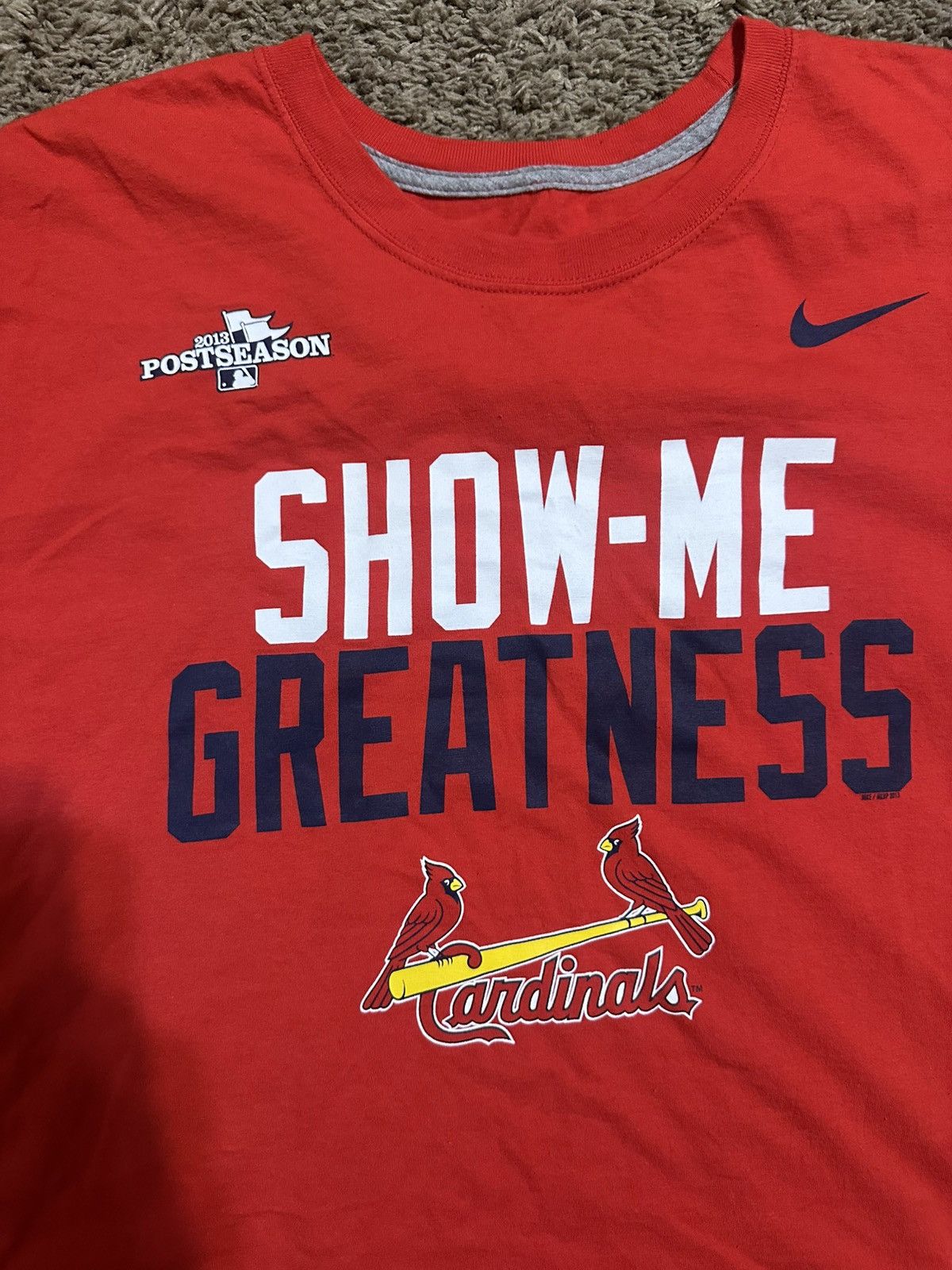 MLB × Nike × Vintage Vintage Nike MLB St Louis Cardinals shirt 2013 size XL Size US XL / EU 56 / 4 - 2 Thumbnail