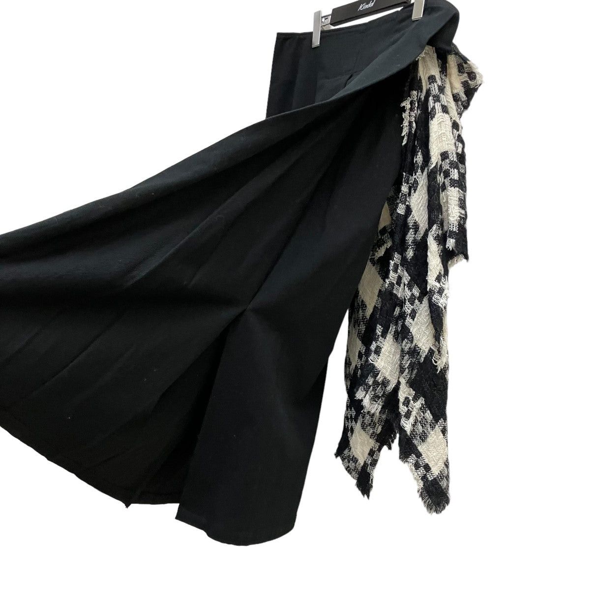 Yohji Yamamoto BOX-PLEAT WRAP SKIRT Skirt FR-S01-805 Size 27" / US 4 / IT 40 - 3 Thumbnail
