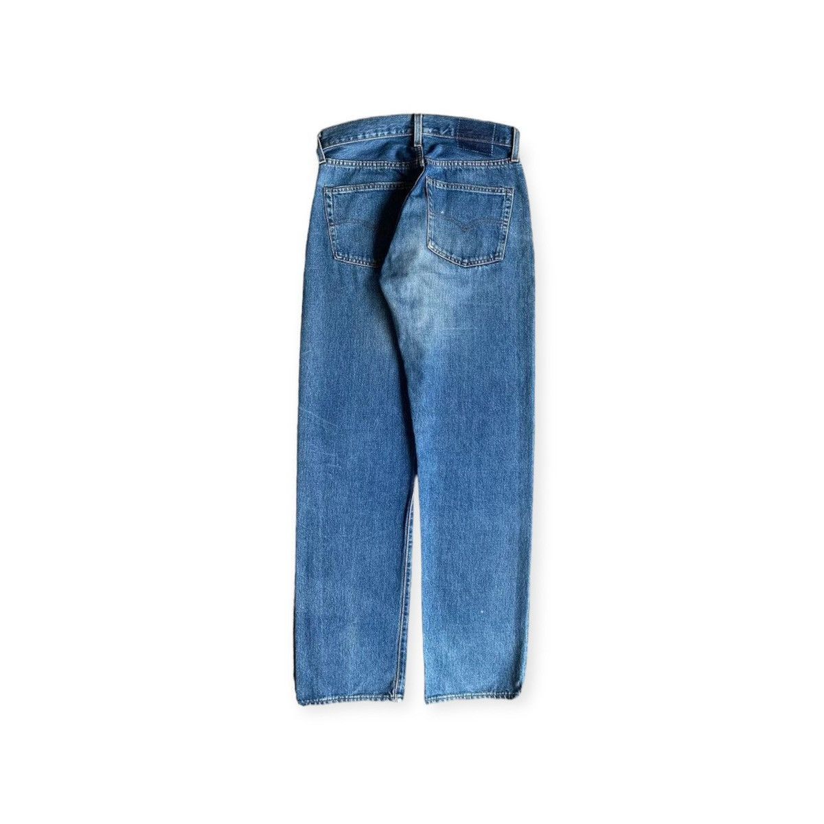 Levi's Vintage 90s Levis 501 Big E Selvedge Redline 555 Denim 31 Size US 31 - 4 Thumbnail