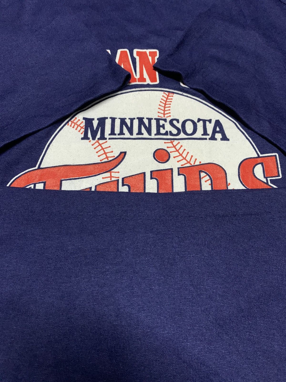 Vintage 🧢 VTG 1987 MINNESOTA TWINS 🏆 AMERICAN LEAGUE CHAMPIONS 🏆 Size US L / EU 52-54 / 3 - 4 Thumbnail