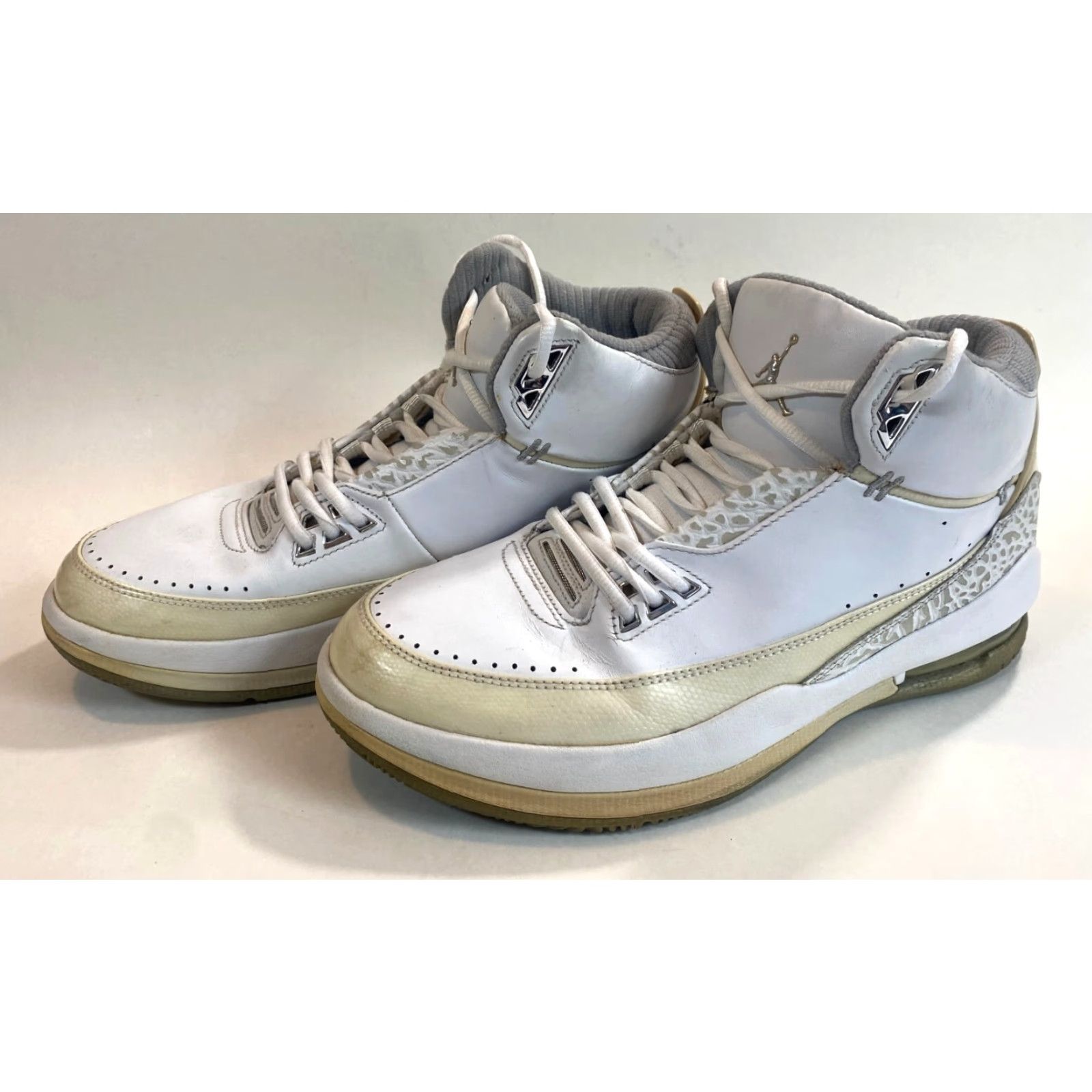 Nike Nike Air Jordan 2.5 Retro Triple White Men's Sneaker 2008 331987-107 Size US 10.5 Size ONE SIZE - 4 Thumbnail