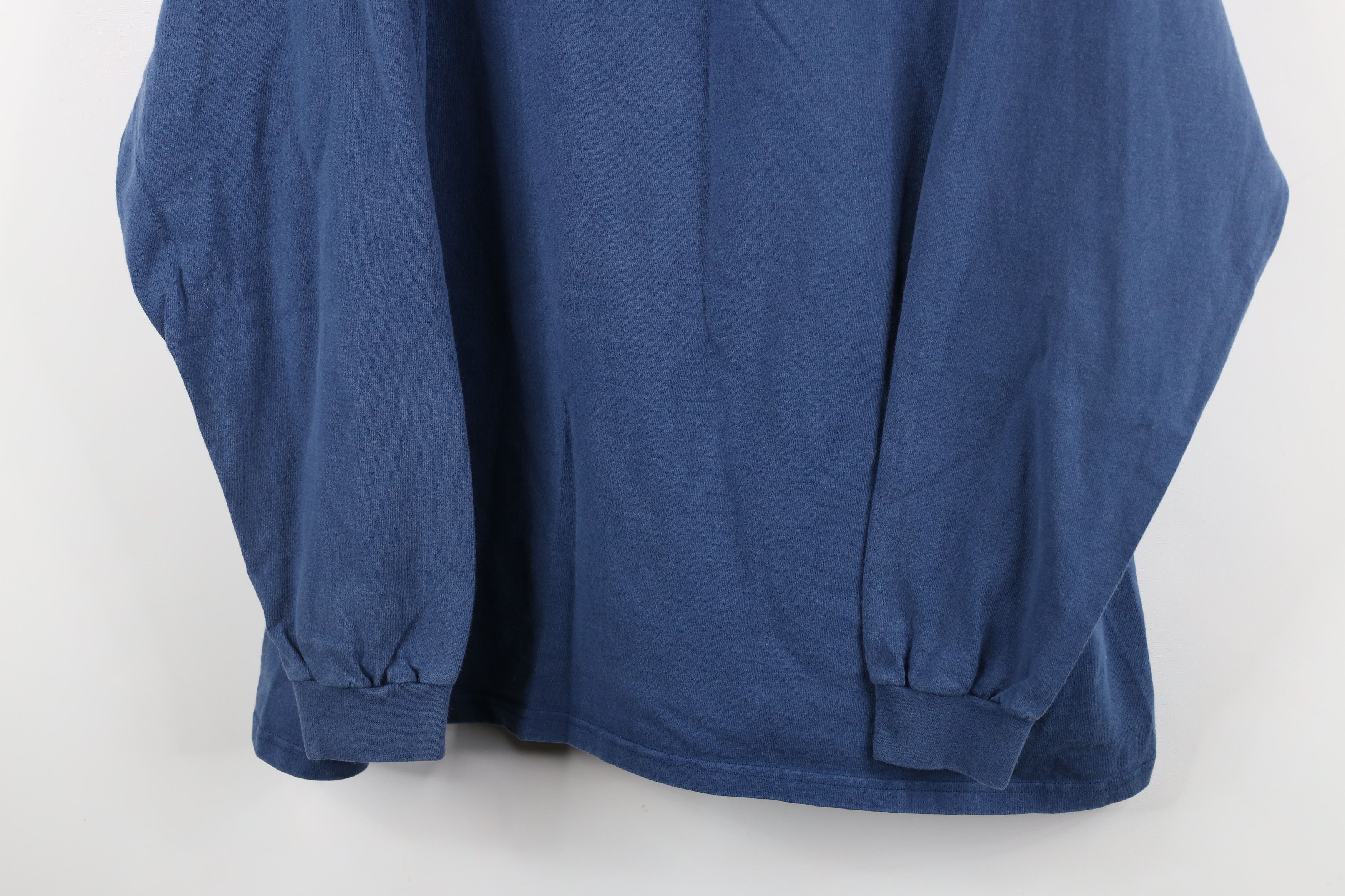 Vintage Vintage 90s Streetwear Heavyweight Turtleneck T-Shirt Cotton Size US XL / EU 56 / 4 - 3 Thumbnail