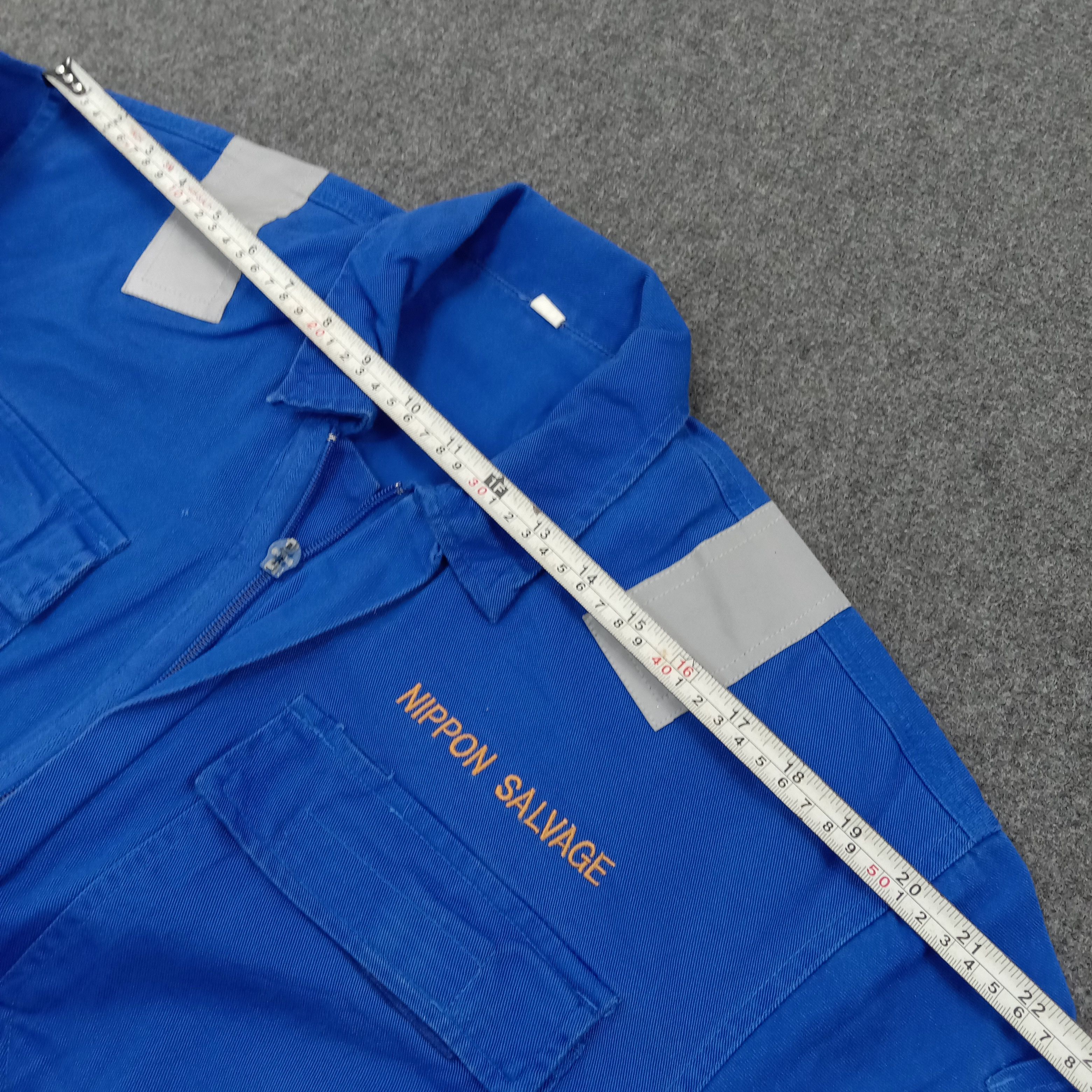 Vintage Nippon Salvage Japanese Brand Coverall Jacket Size US L / EU 52-54 / 3 - 11 Thumbnail