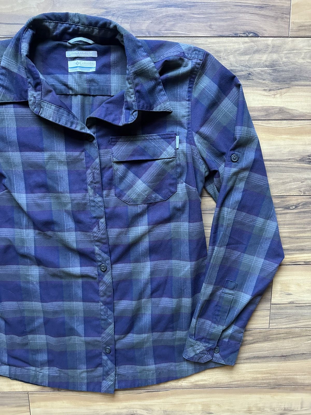 Columbia Men's Columbia purple and grey shirt Size US M / EU 48-50 / 2 - 3 Thumbnail