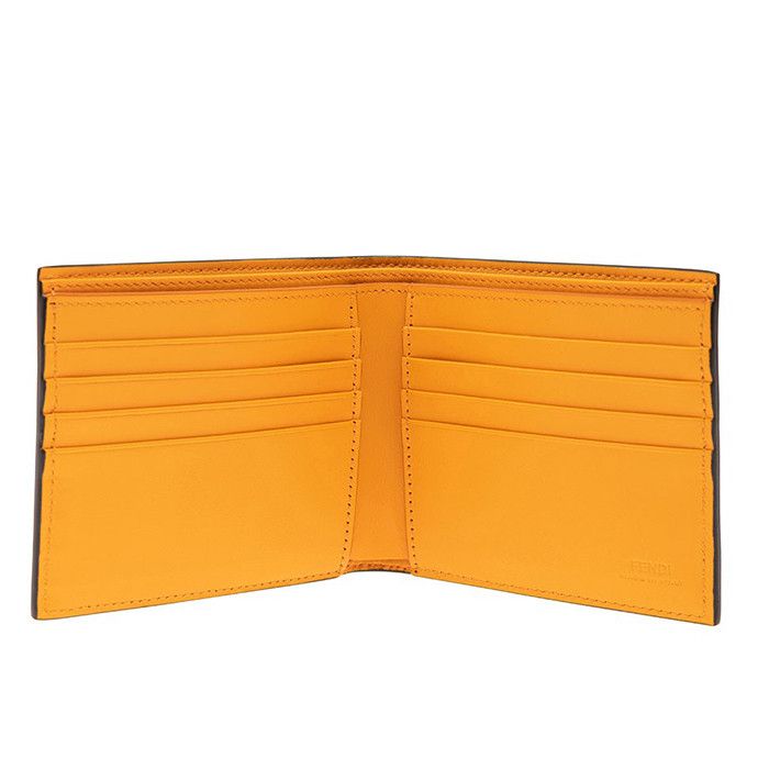 Fendi o1loc1c0824 Size: OS / Signature Wallet in Yellow Size ONE SIZE - 2 Thumbnail