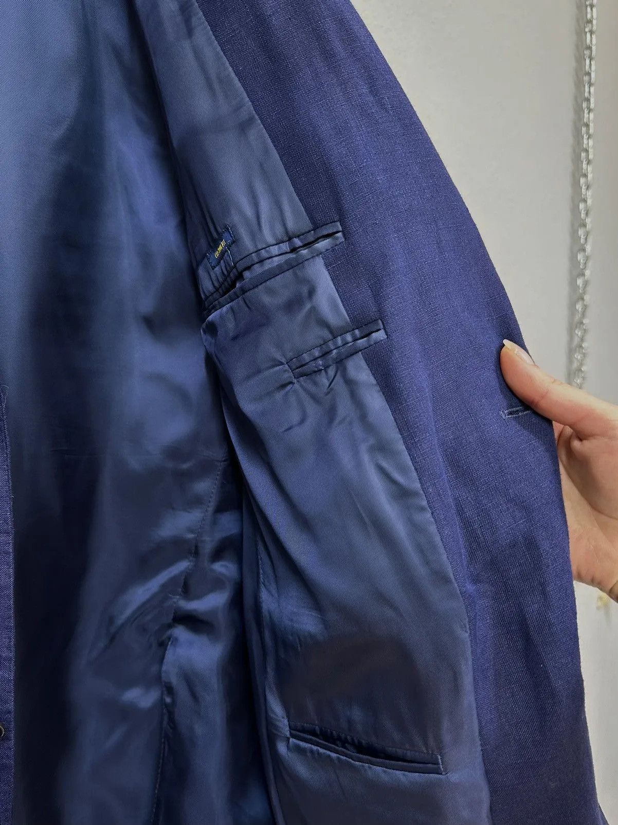 Ralph Lauren Polo Ralph Lauren Linen Blazer RRL Jacket Purple Lable Size US L / EU 52-54 / 3 - 10 Thumbnail