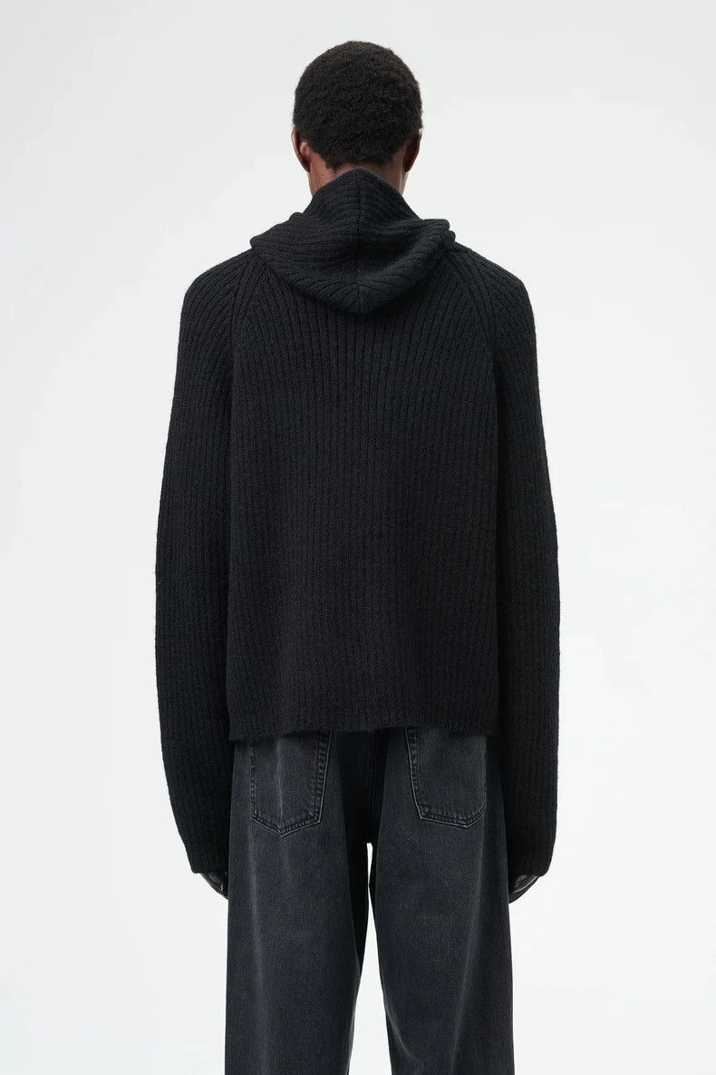 Our Legacy Our Legacy size46 Black woolen hooded sweater Size US S / EU 44-46 / 1 - 8 Thumbnail