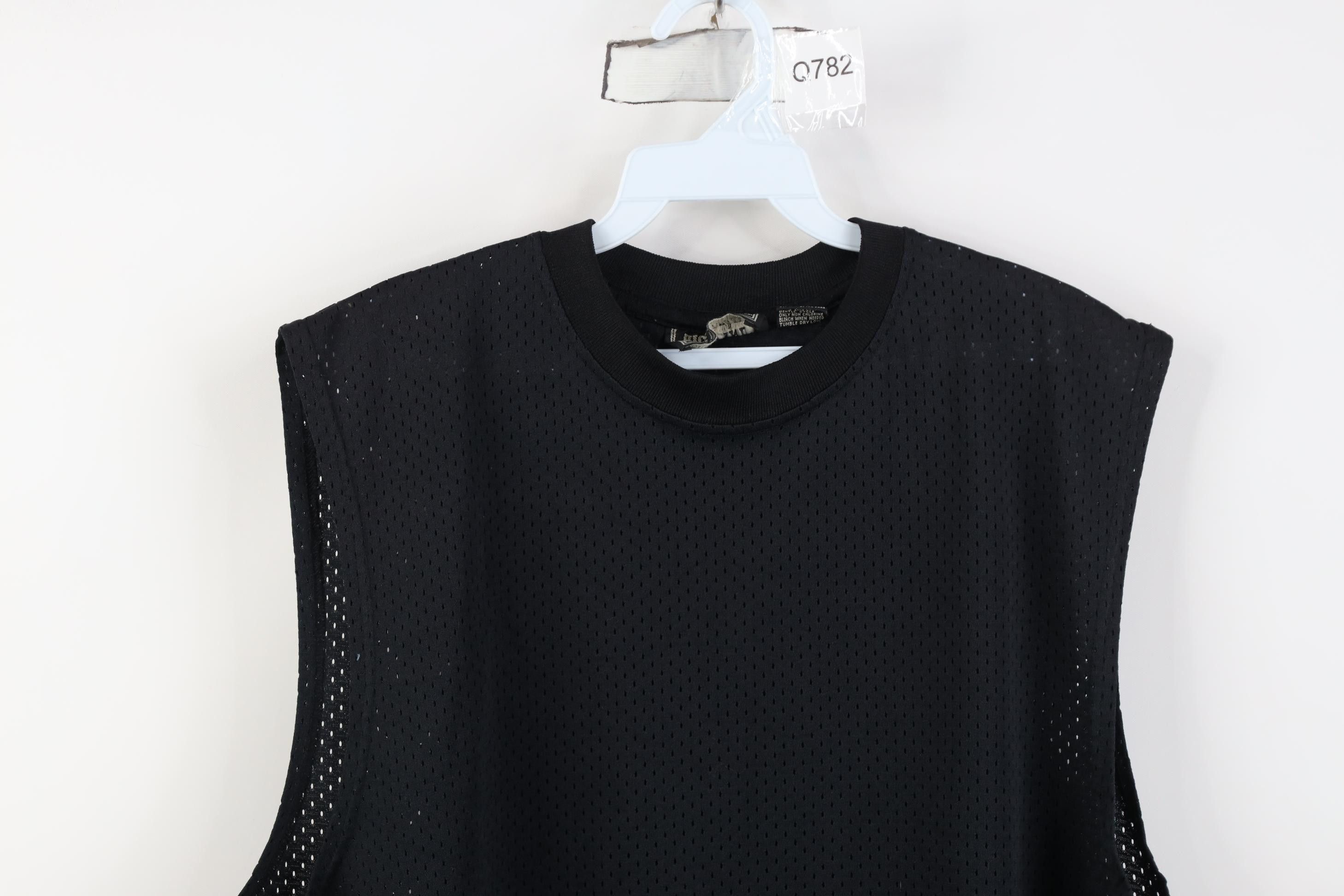 Vintage Vintage 90s Y2K Streetwear Mesh Sleeveless Muscle T-Shirt Size US L / EU 52-54 / 3 - 2 Thumbnail