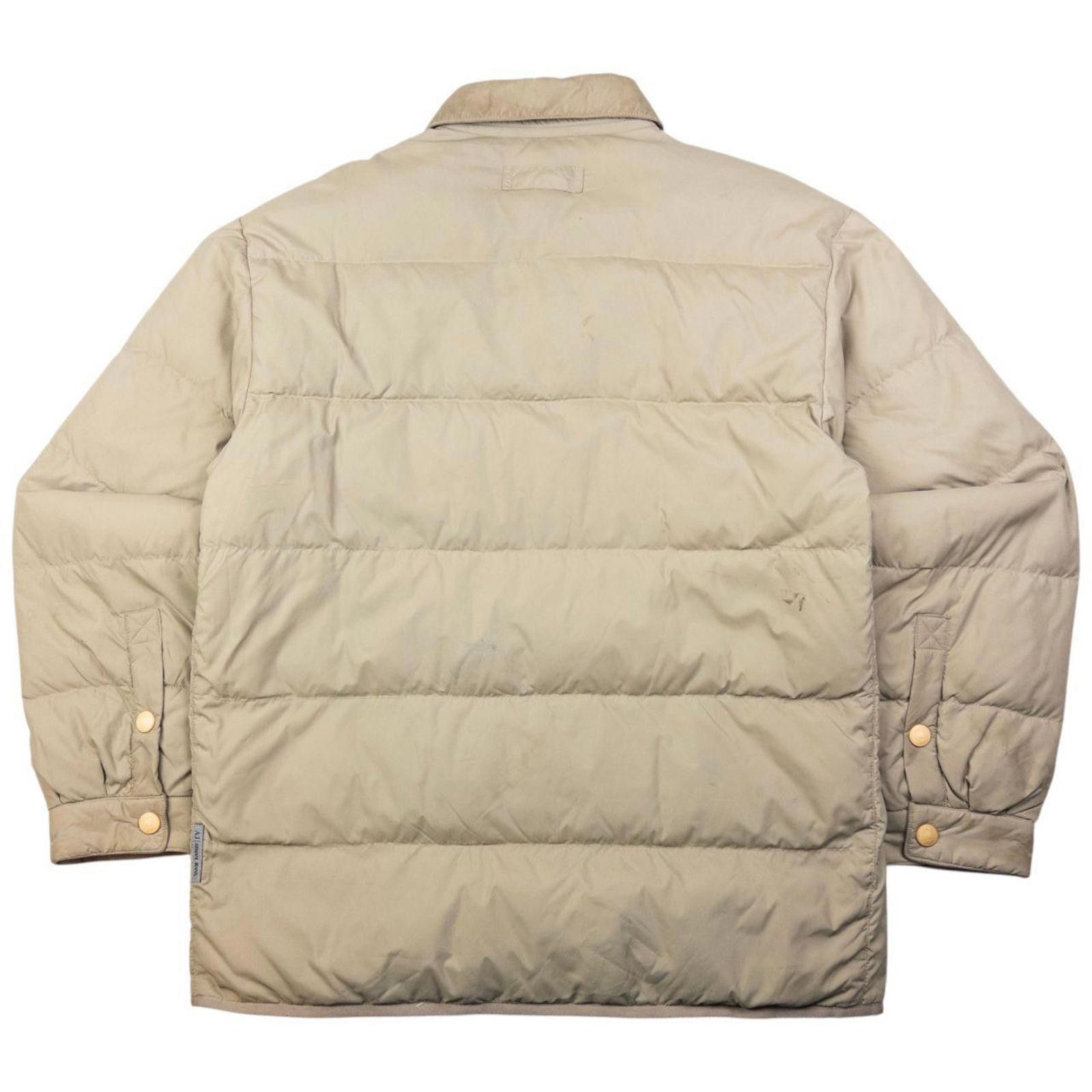 Other Vintage Armani Jeans Button Up Puffer Jacket Size L Size US L / EU 52-54 / 3 - 2 Thumbnail