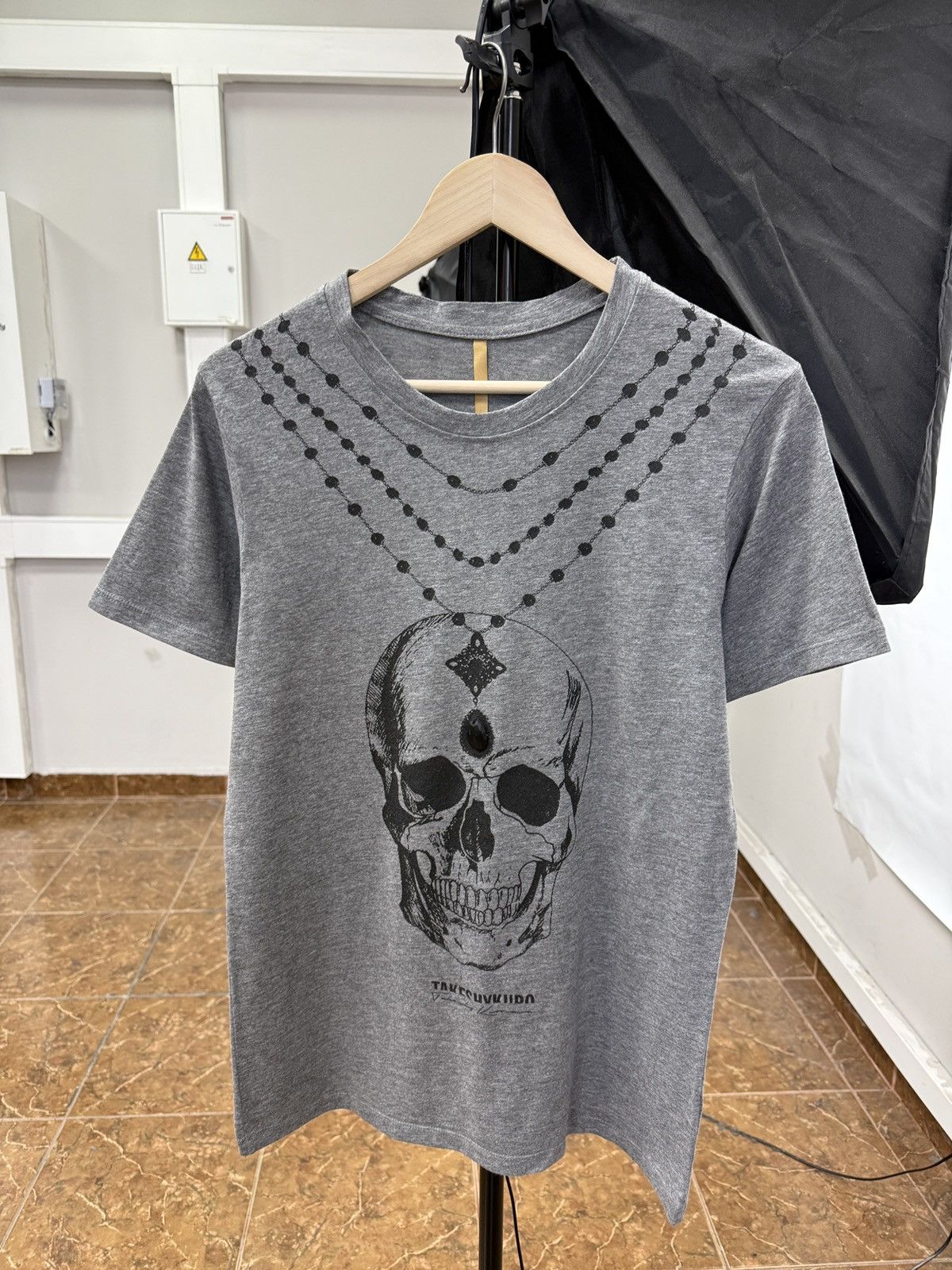 Takeshy Kurosawa 🇮🇹 Takeshy Kurosawa Skull Gothic T-Shirt Opium Rare Retro Size US M / EU 48-50 / 2 - 1 Thumbnail