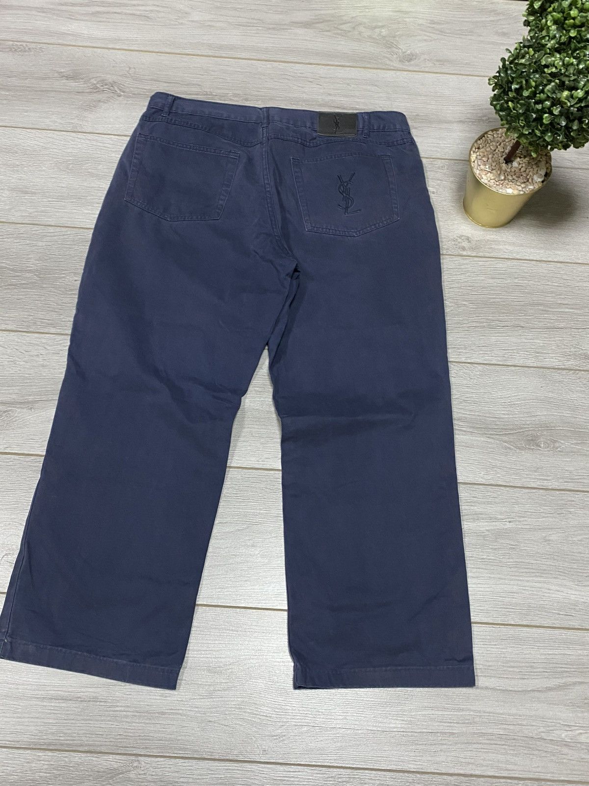 Yves Saint Laurent YSL Yves Saint Laurent pants vintage Size US 38 / EU 54 - 4 Thumbnail