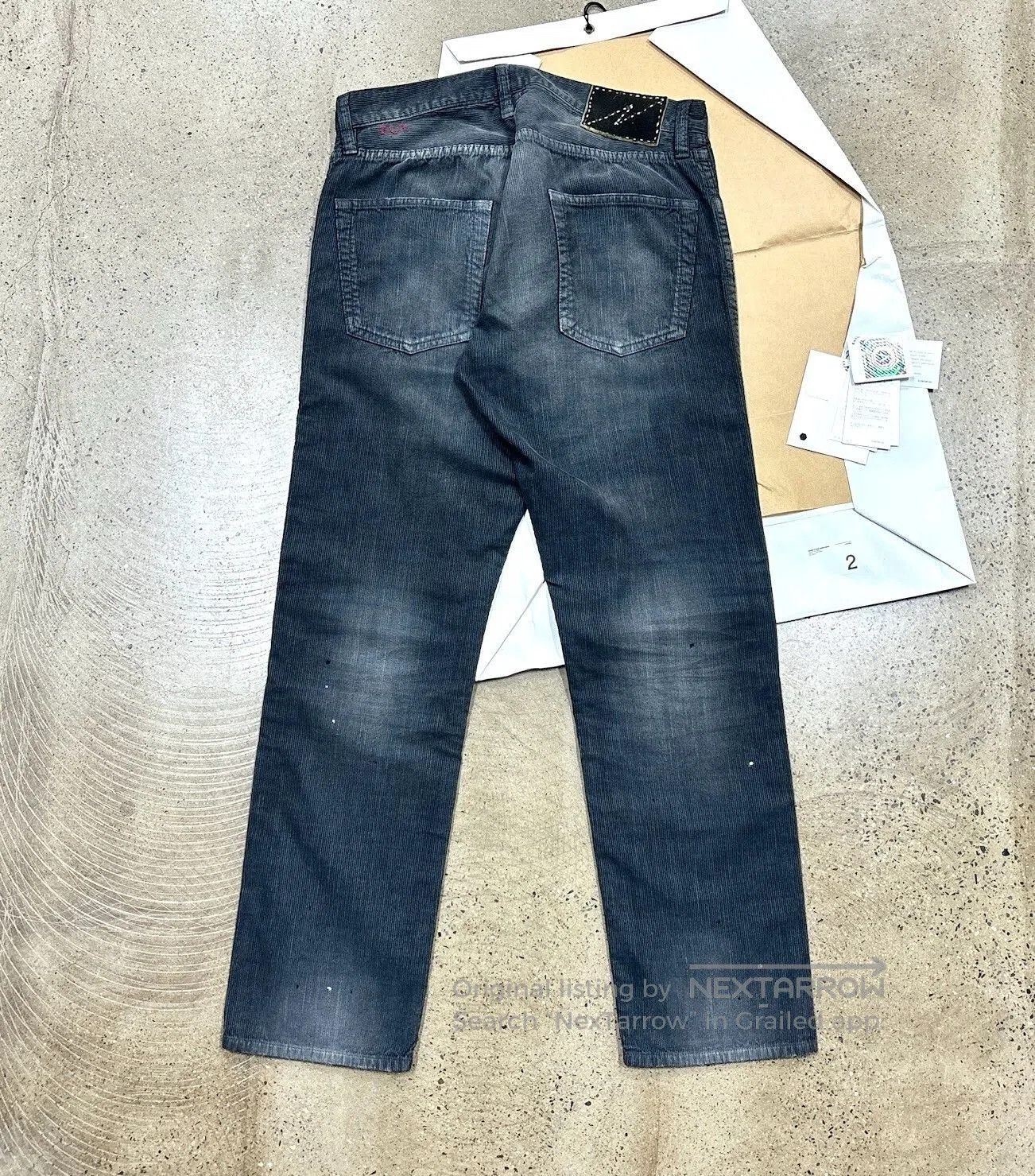 Visvim Visvim Slub Indigo Damaged Casual Pants. Size US 26 / EU 42 - 1 Thumbnail