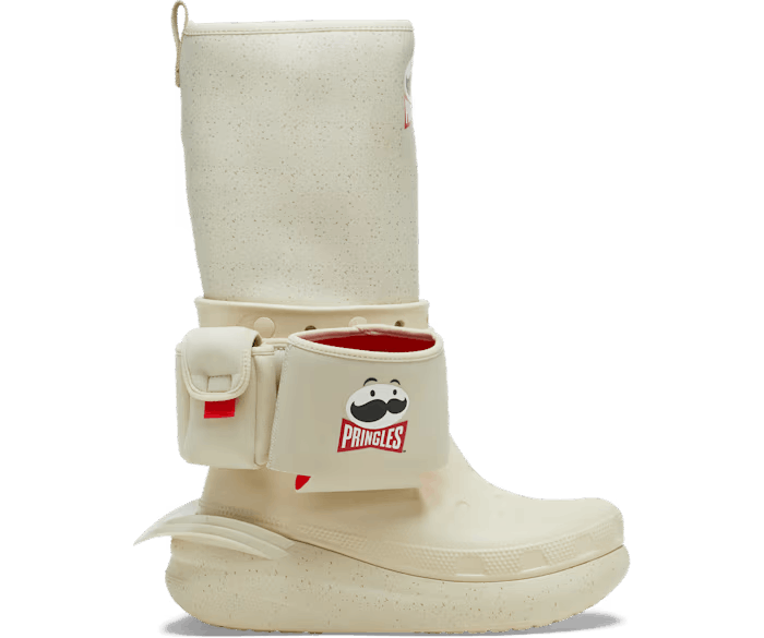 Crocs PRINGLES X CROCS CLASSIC CRUSH BOOT | Grailed