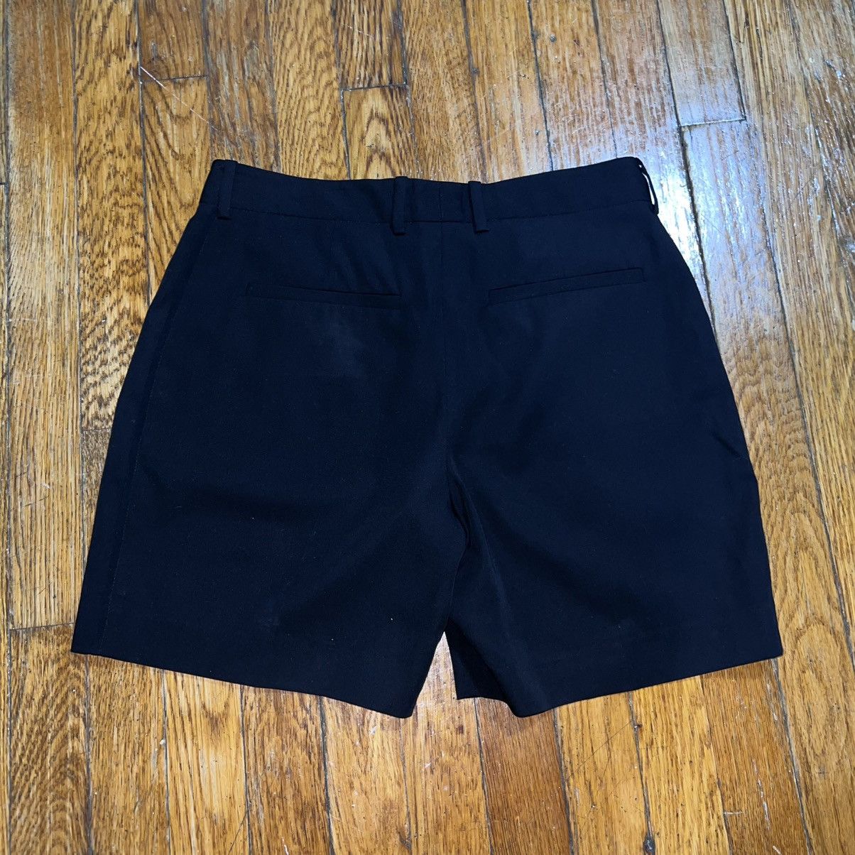 Other Reed Krakoff 100% Virgin Wool Black Shorts Size 26" / US 2 / IT 38 - 2 Thumbnail