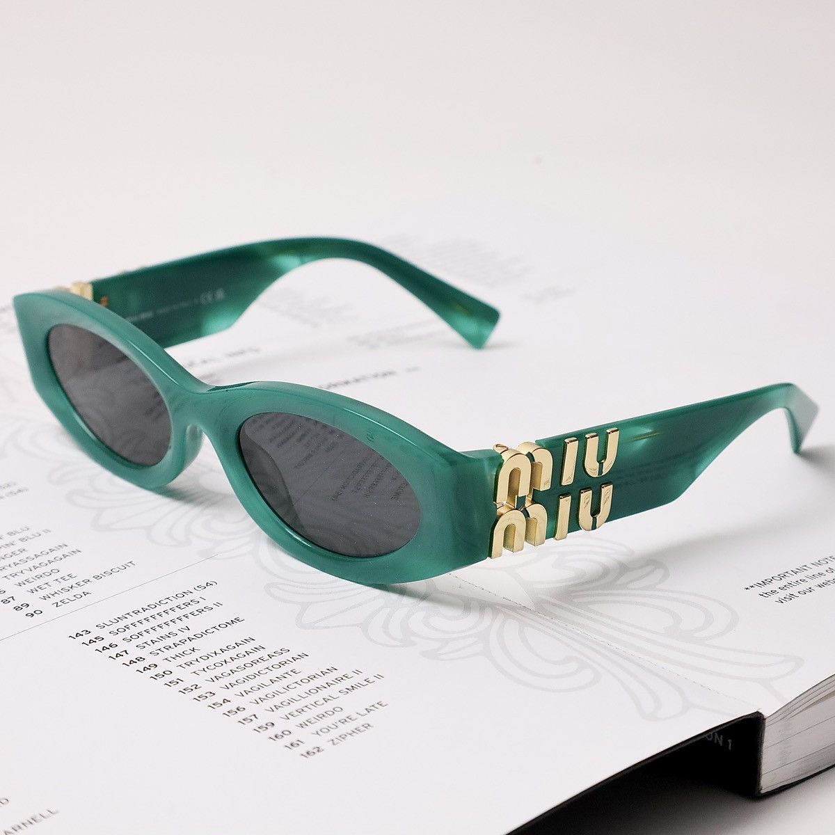 Miu Miu MIU MIU 0MU 11WS SUNGLASSES Size ONE SIZE - 2 Thumbnail
