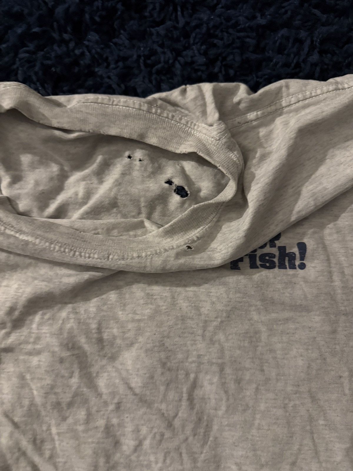 Gildan Vintage Shut up and Fish shirt Size US XL / EU 56 / 4 - 3 Thumbnail
