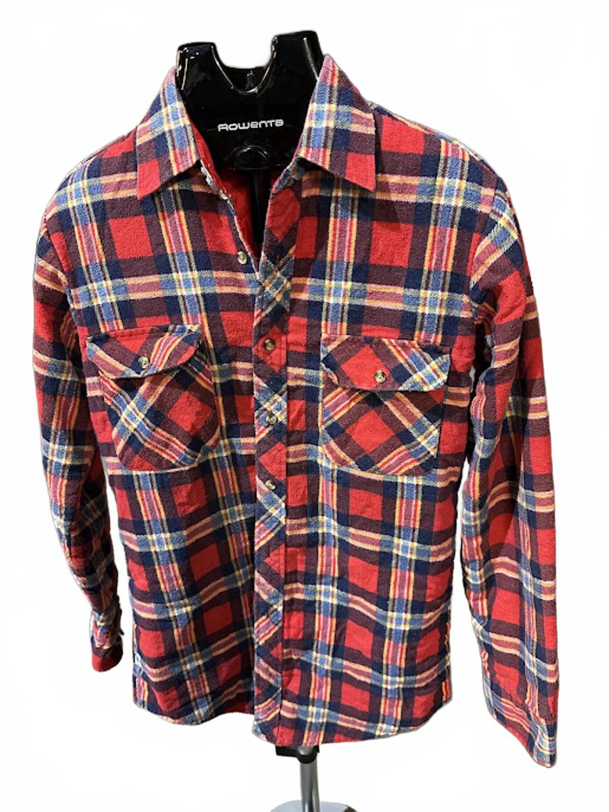 Northwest Territory Vintage Quilted Lined Plaid Flannel Work Shirt Small Size US S / EU 44-46 / 1 - 1 Thumbnail